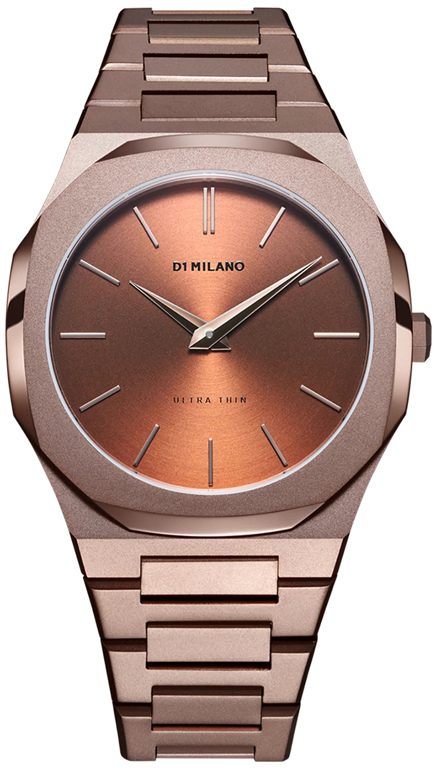 D1 Milano CHOCOLATE ULTRA THIN BRACELET 40 MM D1-UTBJ10