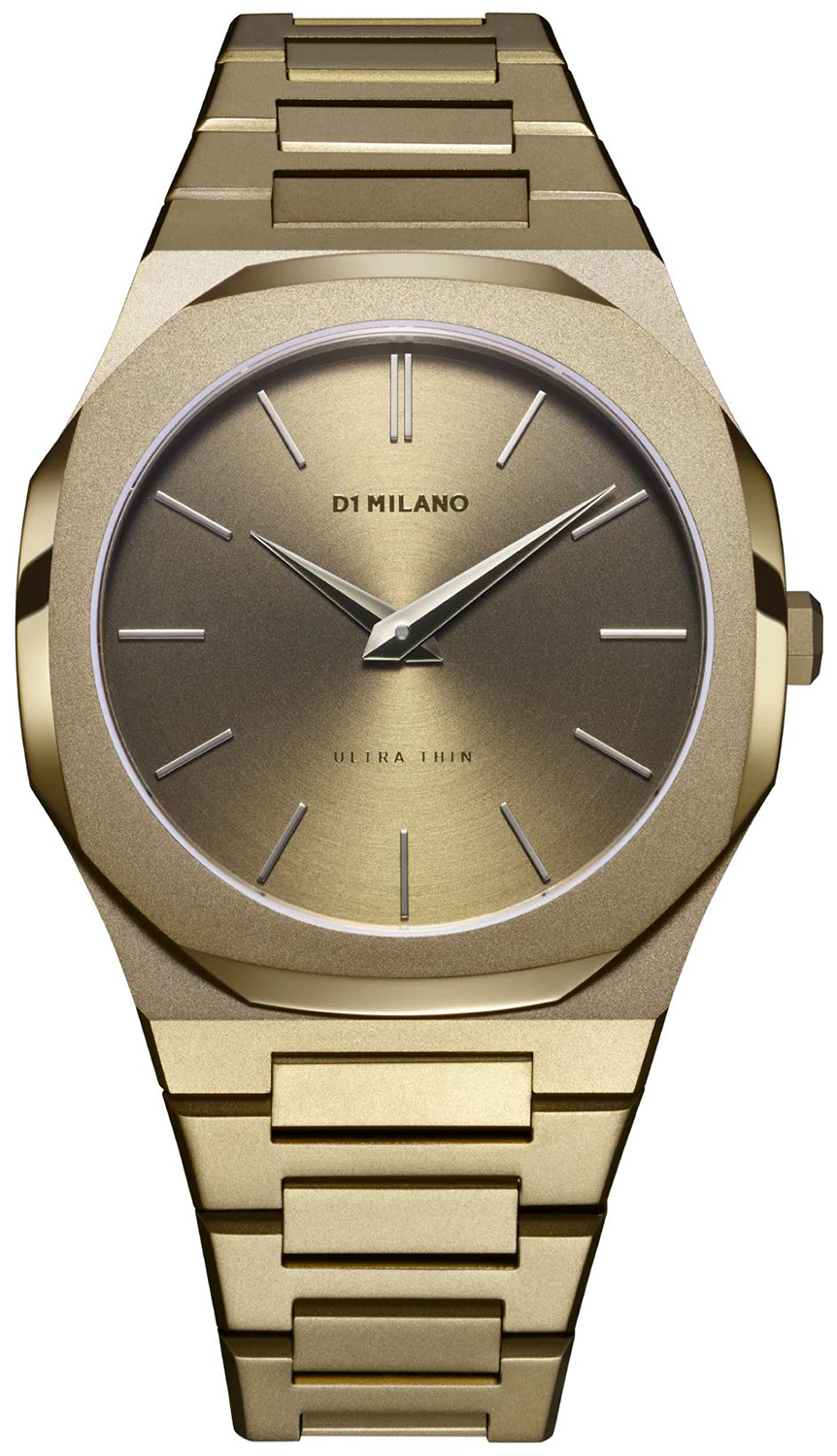 D1 Milano DUSKY GREEN ULTRA THIN BRACELET 40 MM D1-UTBJ36