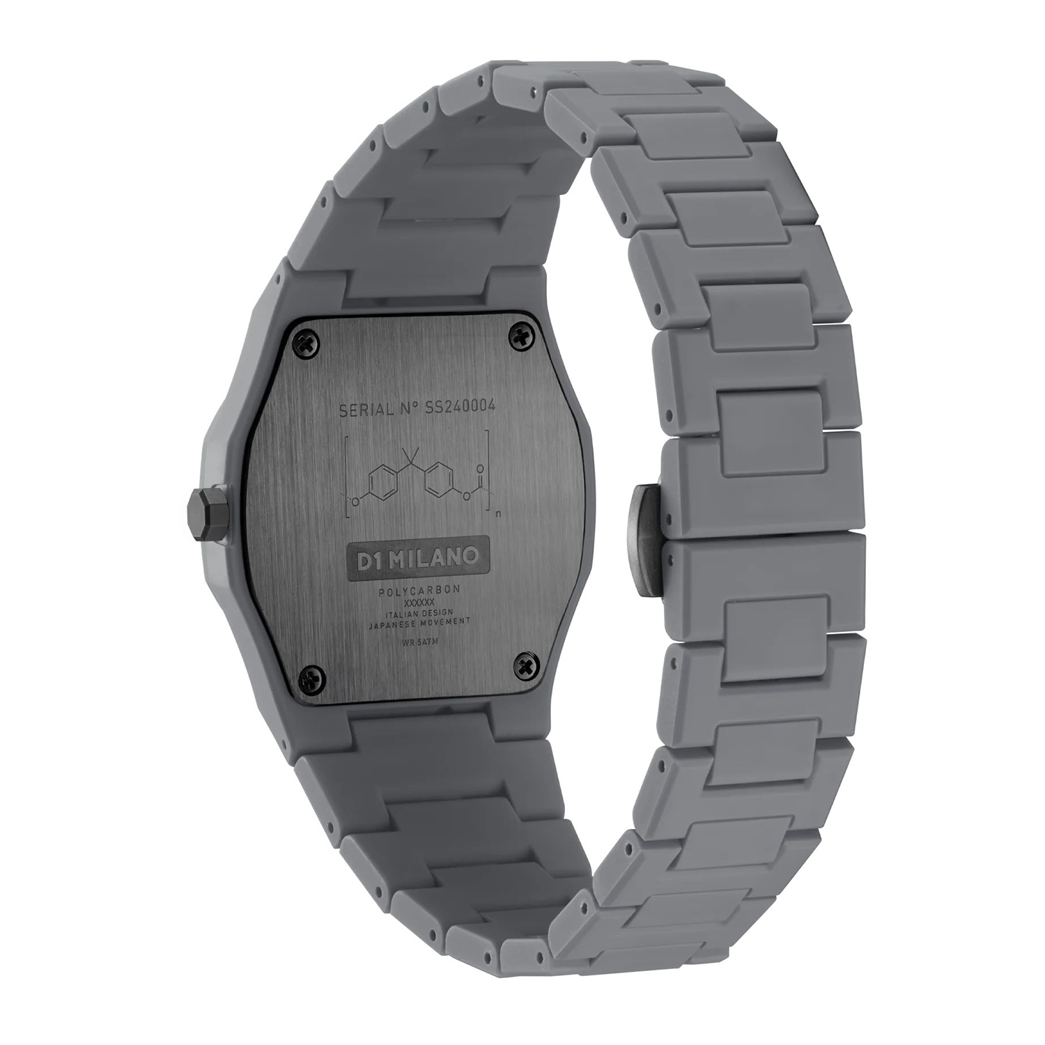D1-PCBU03 zegarek klasyczny Polycarbon - miniatura 4