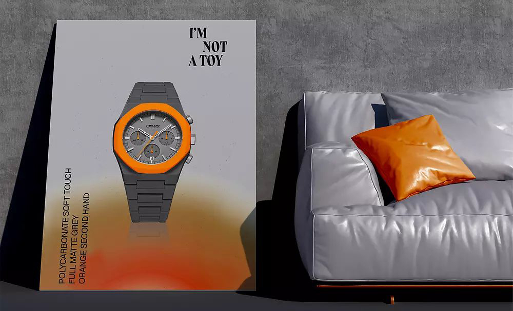 D1-PHBJ01 zegarek męski Polychrono - miniatura 6