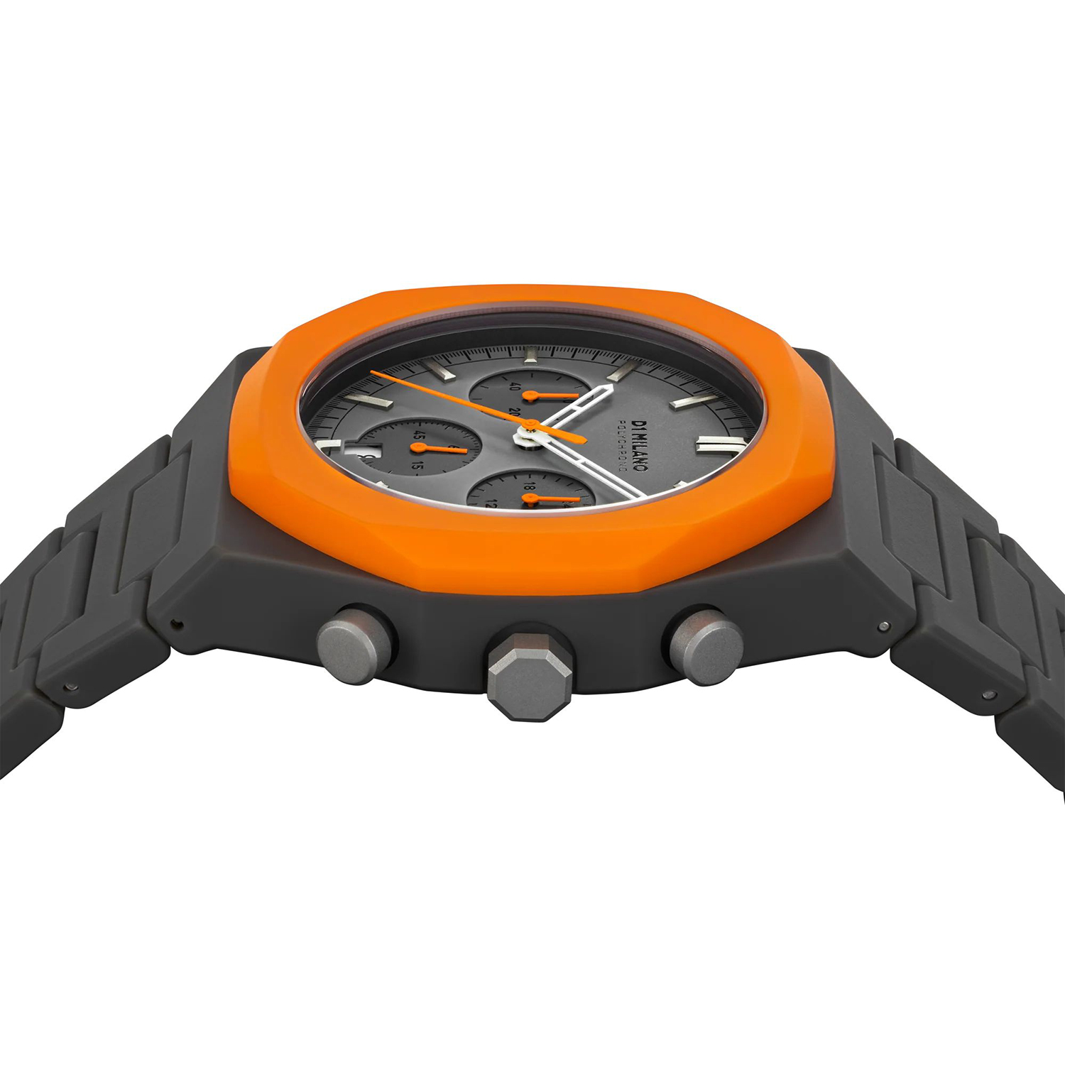 D1-PHBJ01 zegarek zielony sportowy Polychrono bransoleta - miniatura 3