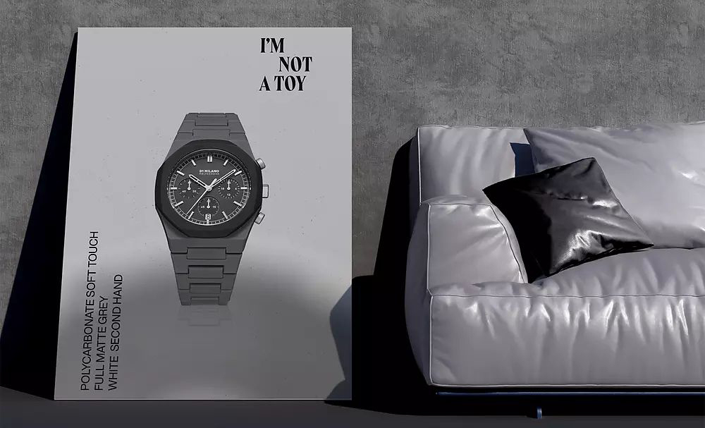 D1-PHBJ04 zegarek męski Polychrono - miniatura 5