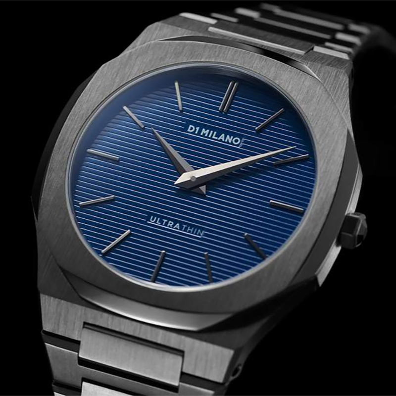 D1-UTBJ12 zegarek szary klasyczny Ultra Thin bransoleta - miniatura 5