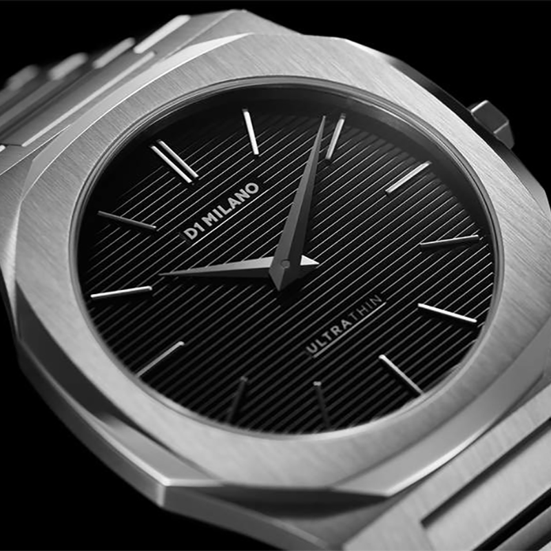 D1-UTBJ14 zegarek szary klasyczny Ultra Thin bransoleta - miniatura 5