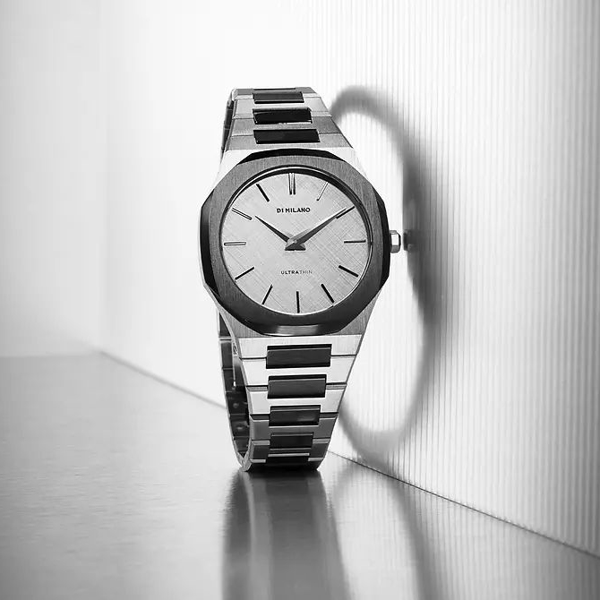 D1-UTBU06 zegarek srebrny klasyczny Ultra Thin bransoleta - miniatura 5