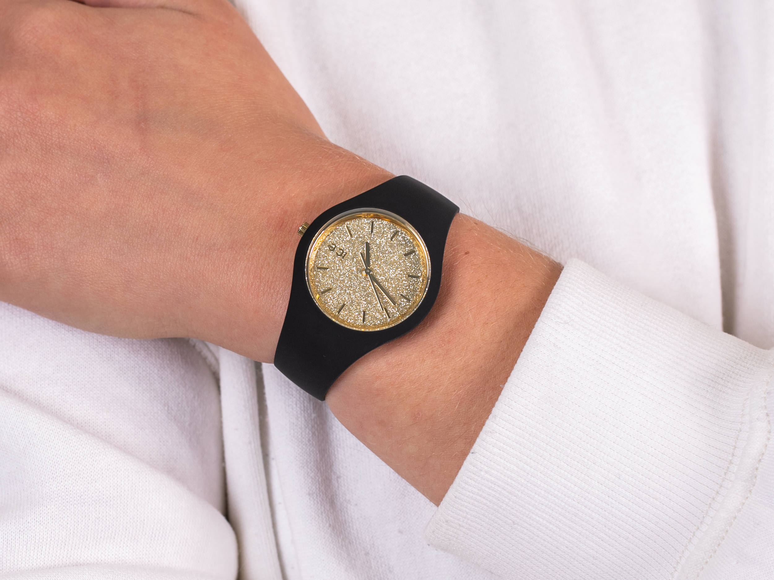 ICE Watch ICE.001348 ICE glitter black gold rozm. S zegarek fashion/modowy Ice-Glitter - miniatura 4