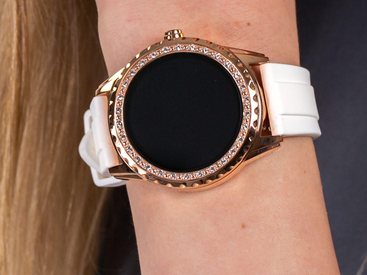 zegarek Guess C1003L1 różowe złoto Connect Smartwatch - miniatura 4