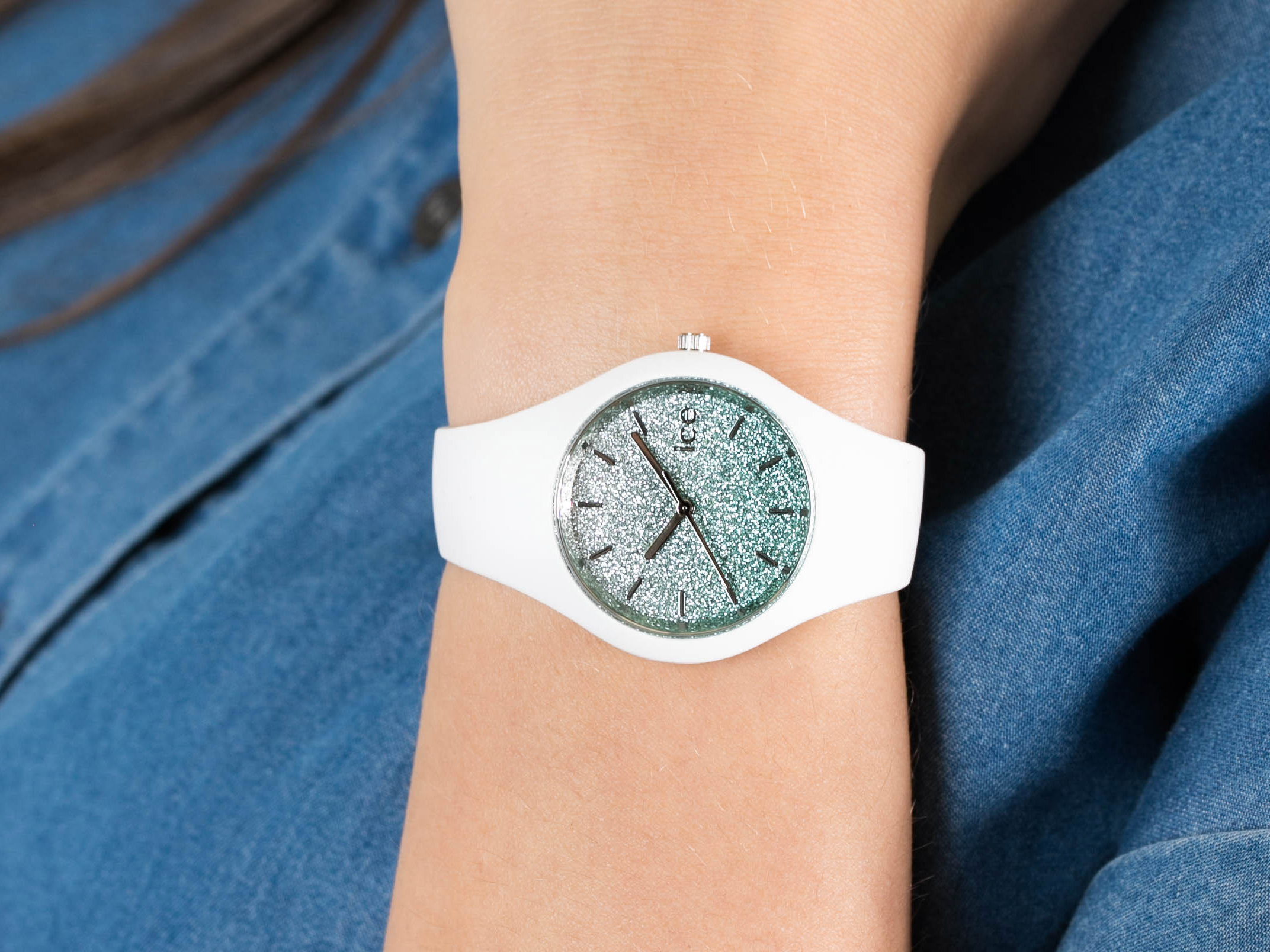 ICE Watch ICE.013426 ICE lo White Turquoise rozm. S zegarek fashion/modowy ICE-Lo - miniatura 4
