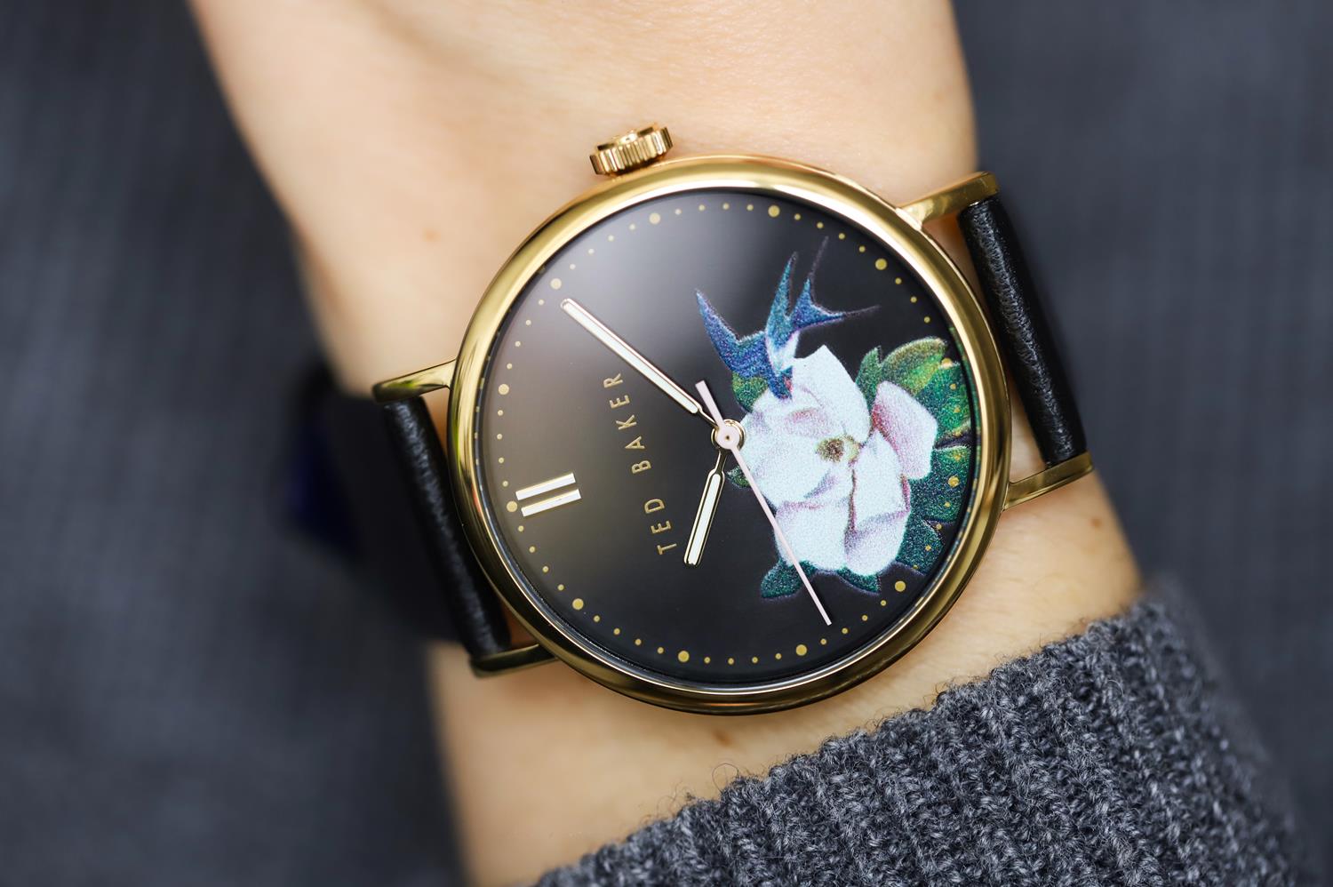 Ted Baker BKPPFF910 zegarek damski klasyczny pasek pasek - miniatura 10