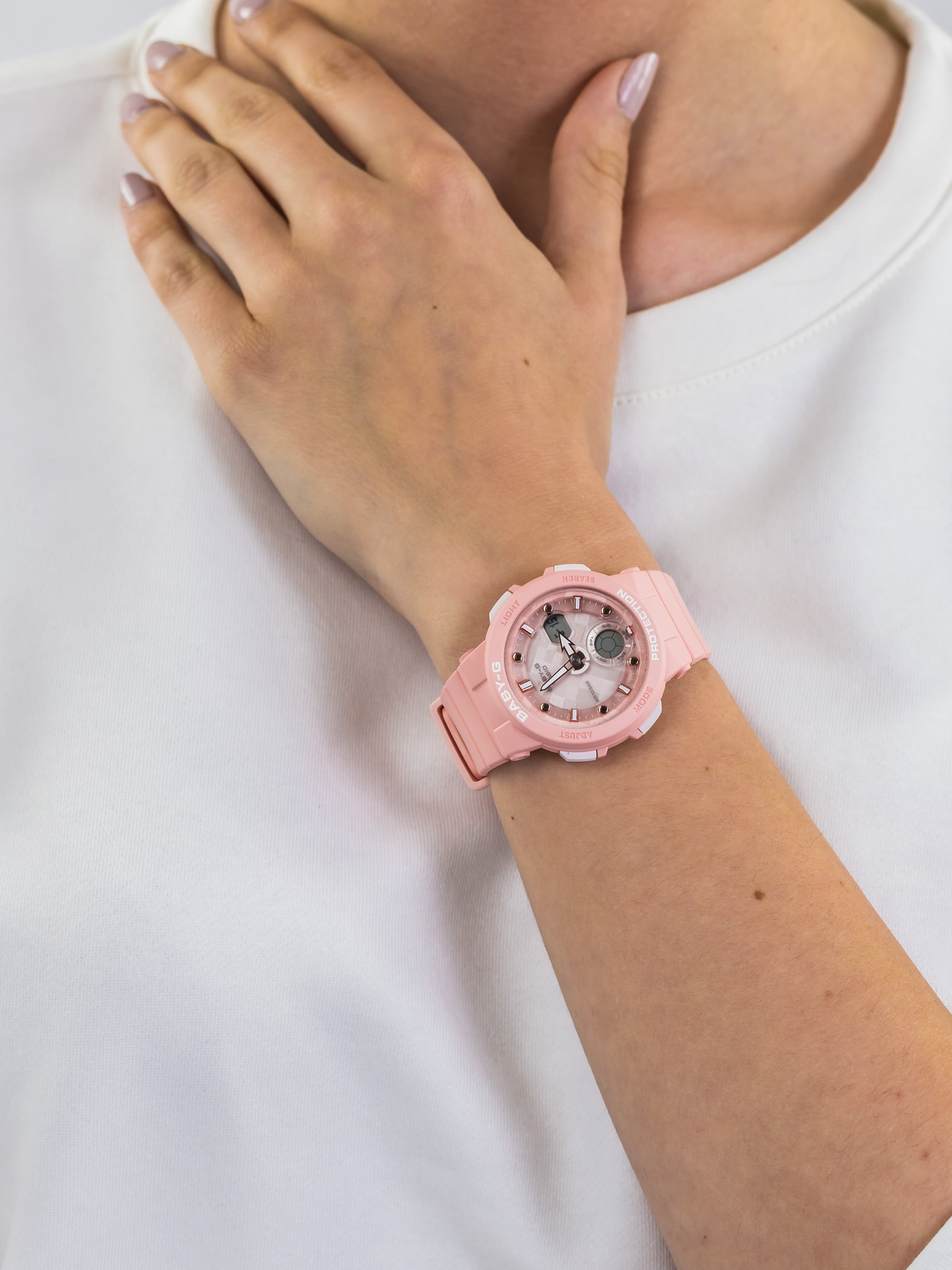 Baby-G BGA-250-4AER damski zegarek Baby-G pasek