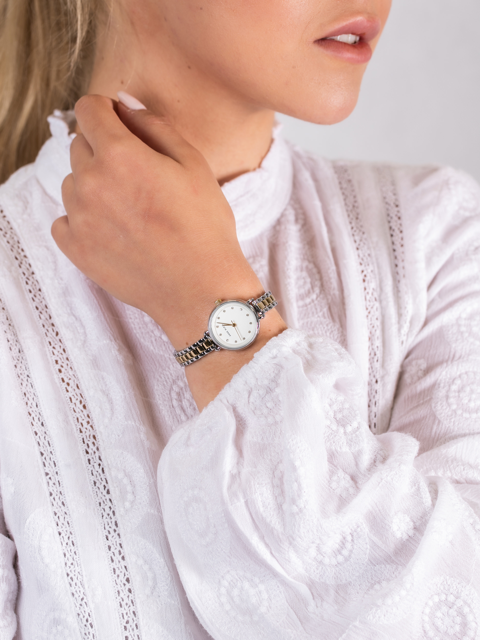 Anne Klein AK-2663SVTT damski zegarek Bransoleta bransoleta - miniatura 3