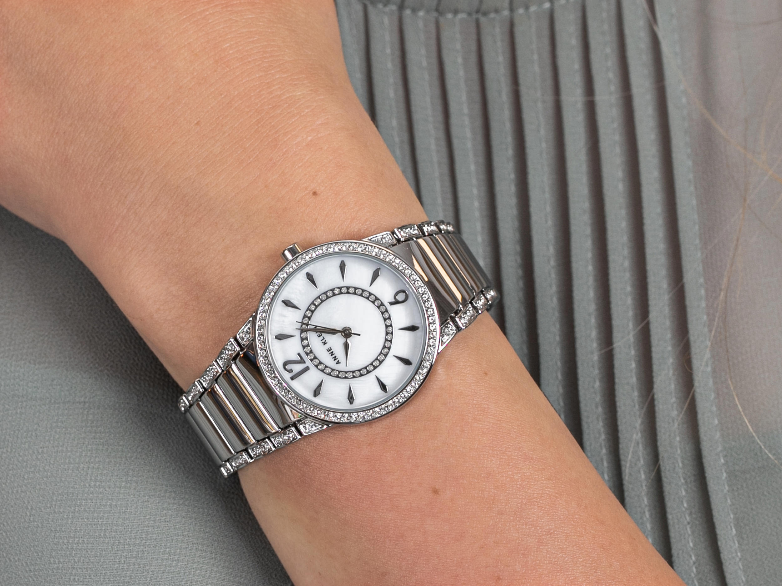 Anne Klein AK-2831MPSV zegarek fashion/modowy Bransoleta - miniatura 4