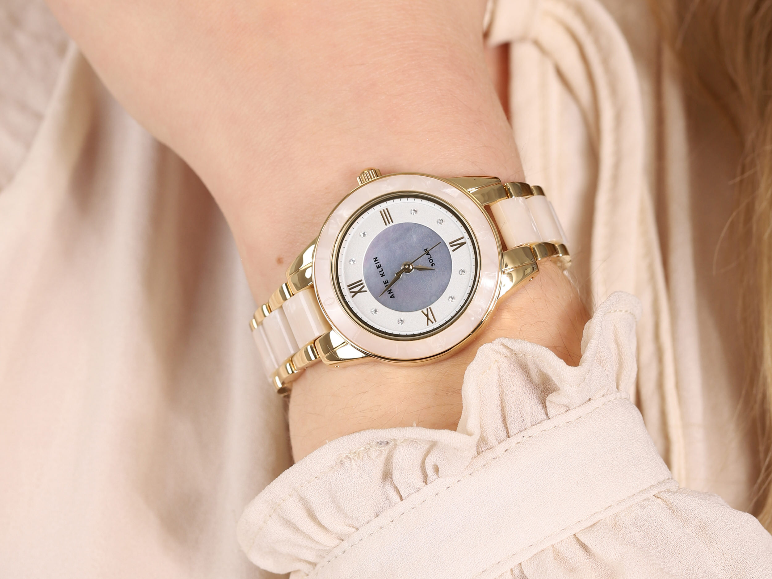 Anne Klein AK-3610GPWT zegarek klasyczny Bransoleta - miniatura 4