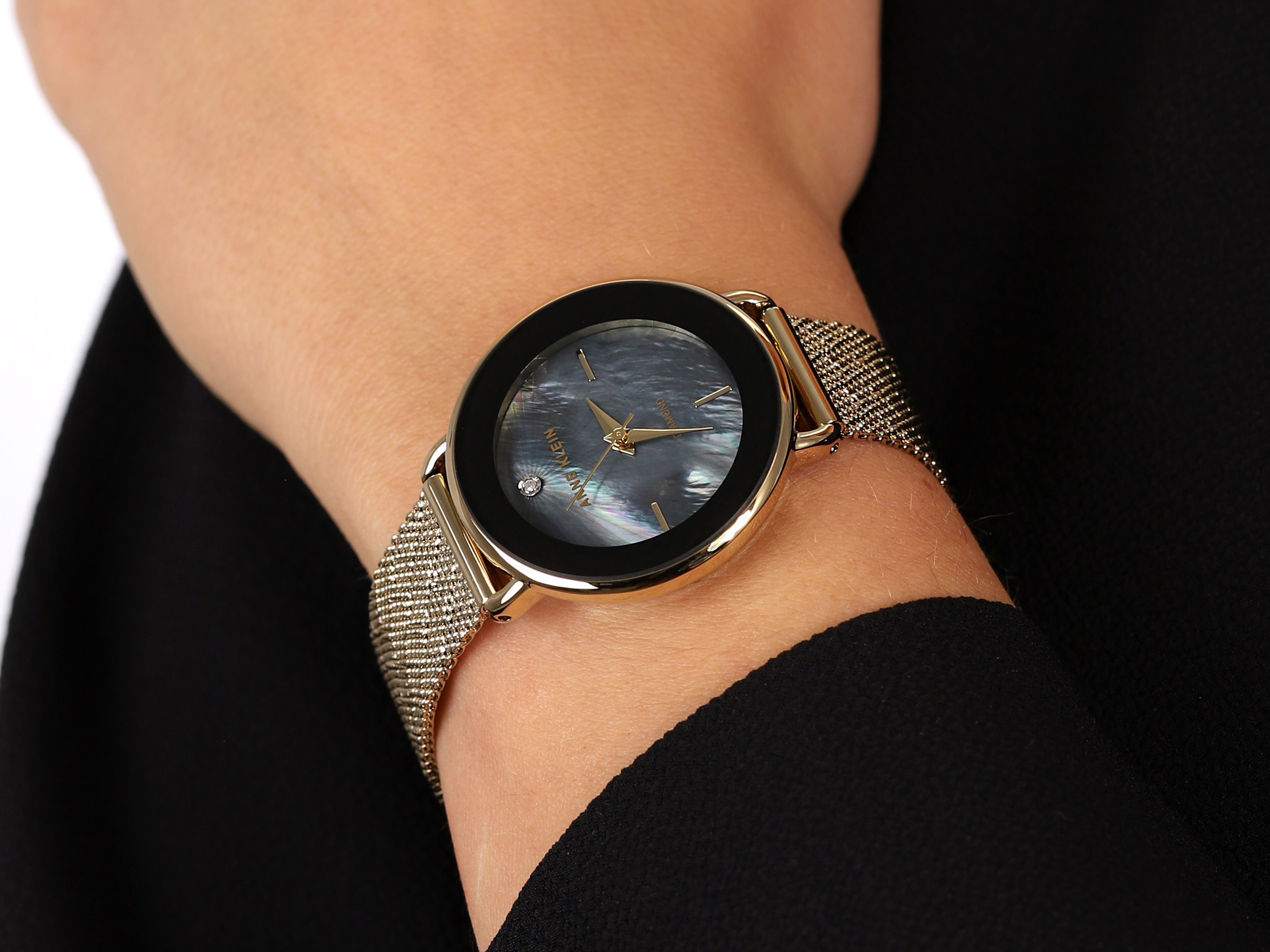 Anne Klein AK-3686BKGB zegarek fashion/modowy Bransoleta - miniatura 4