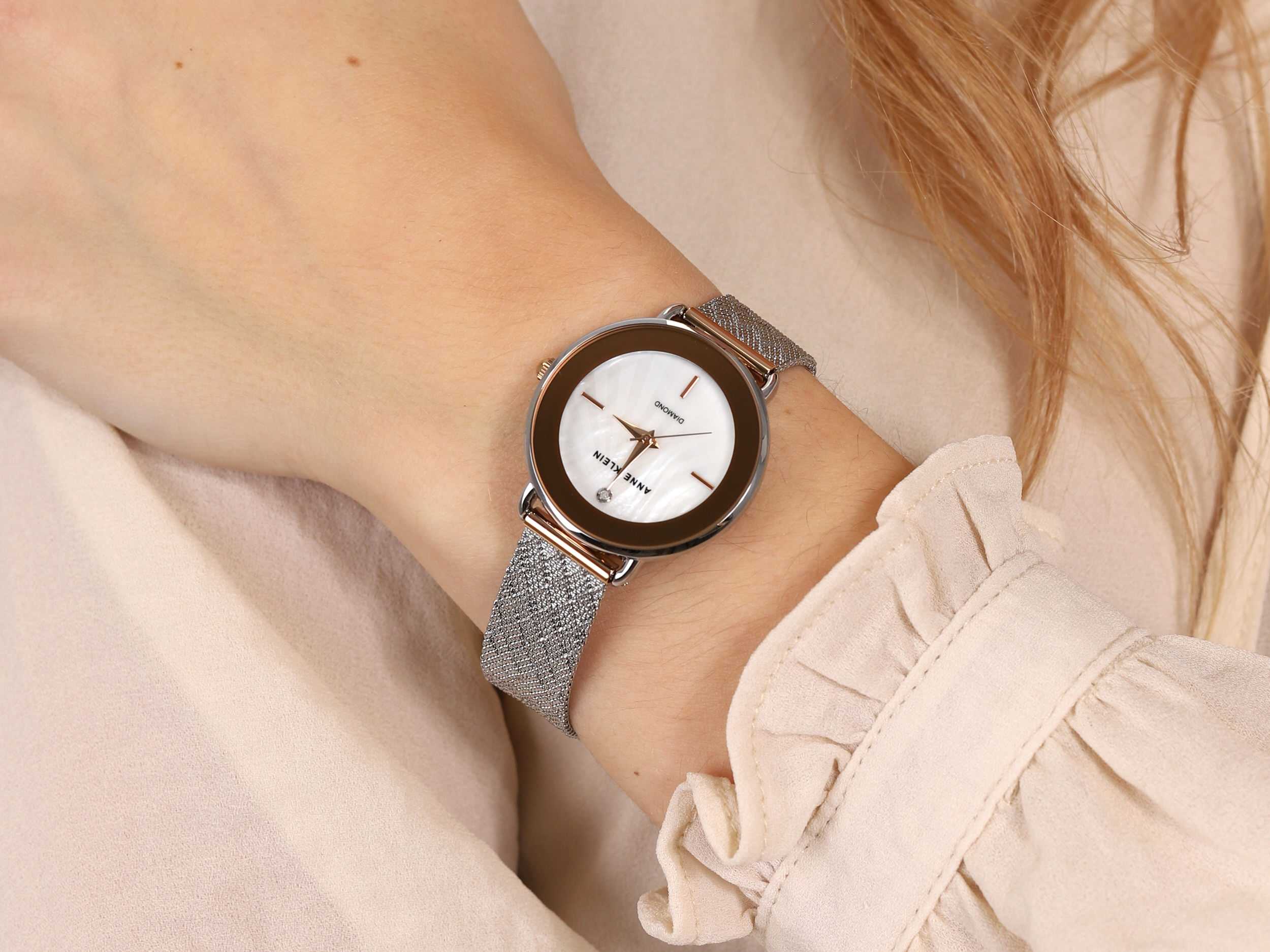 Anne Klein AK-3687MPRT zegarek fashion/modowy Bransoleta - miniatura 4