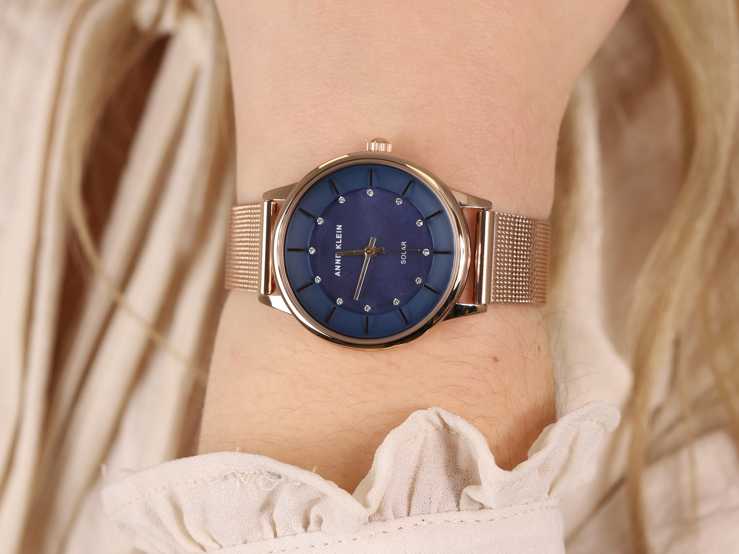 Anne Klein AK-3722NMRG zegarek klasyczny Bransoleta - miniatura 4
