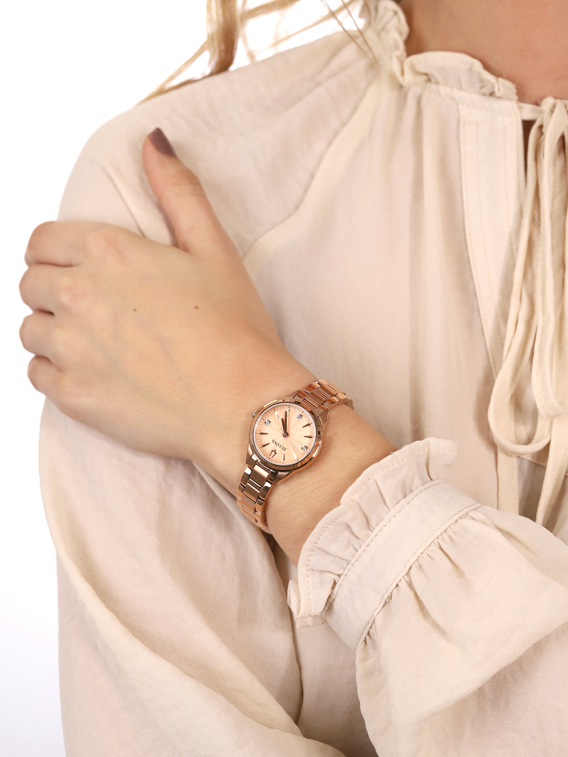 Bulova 97P151 damski zegarek Classic bransoleta - miniatura 3
