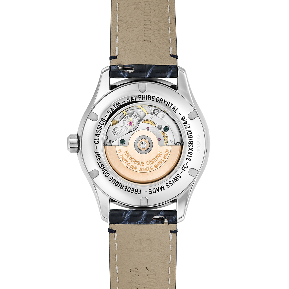 Frederique Constant FC-318MPWN3B6 damski zegarek Ladies Automatic pasek - miniatura 3