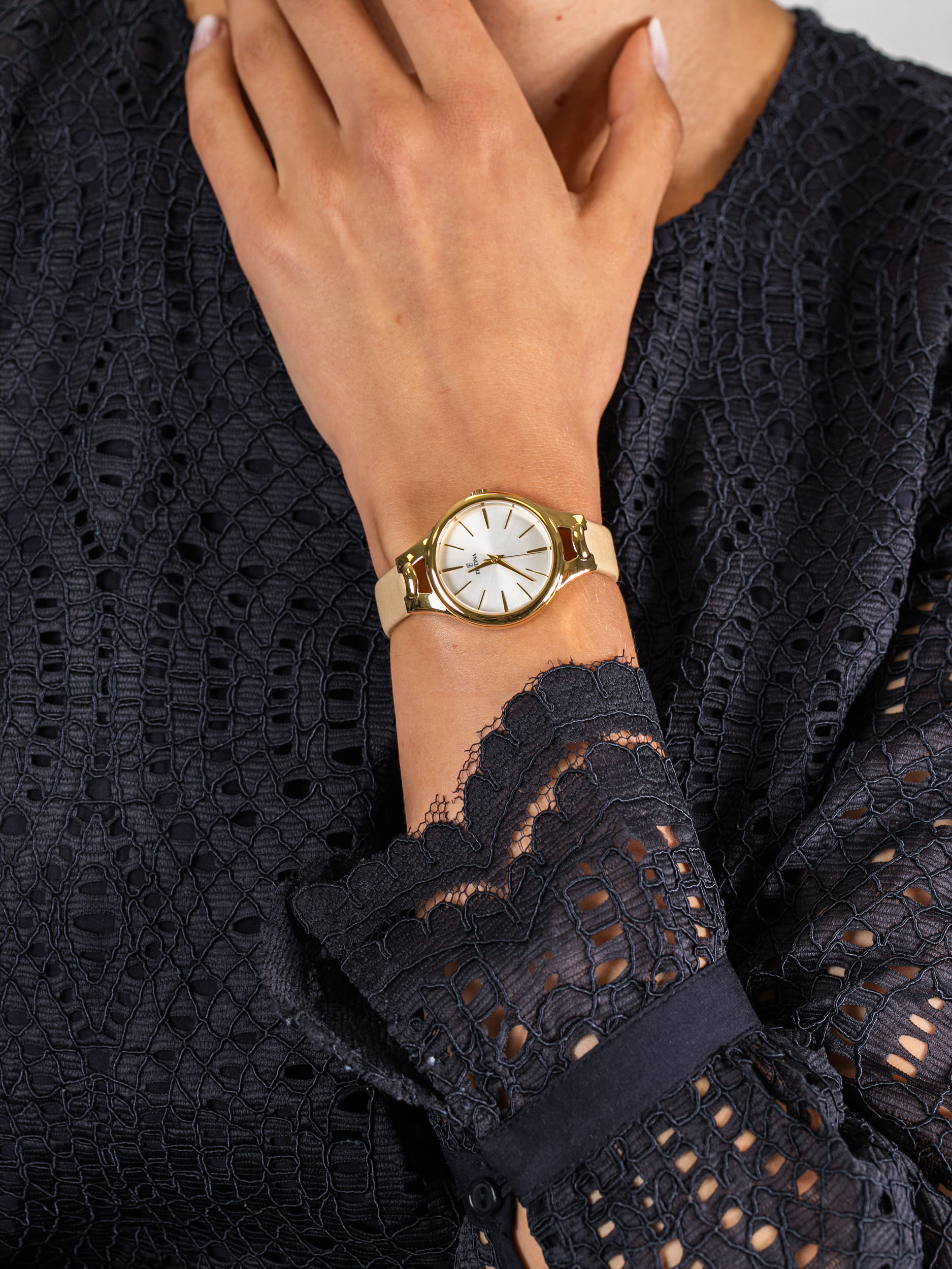 Festina F16955-1 damski zegarek Mademoiselle pasek - miniatura 3