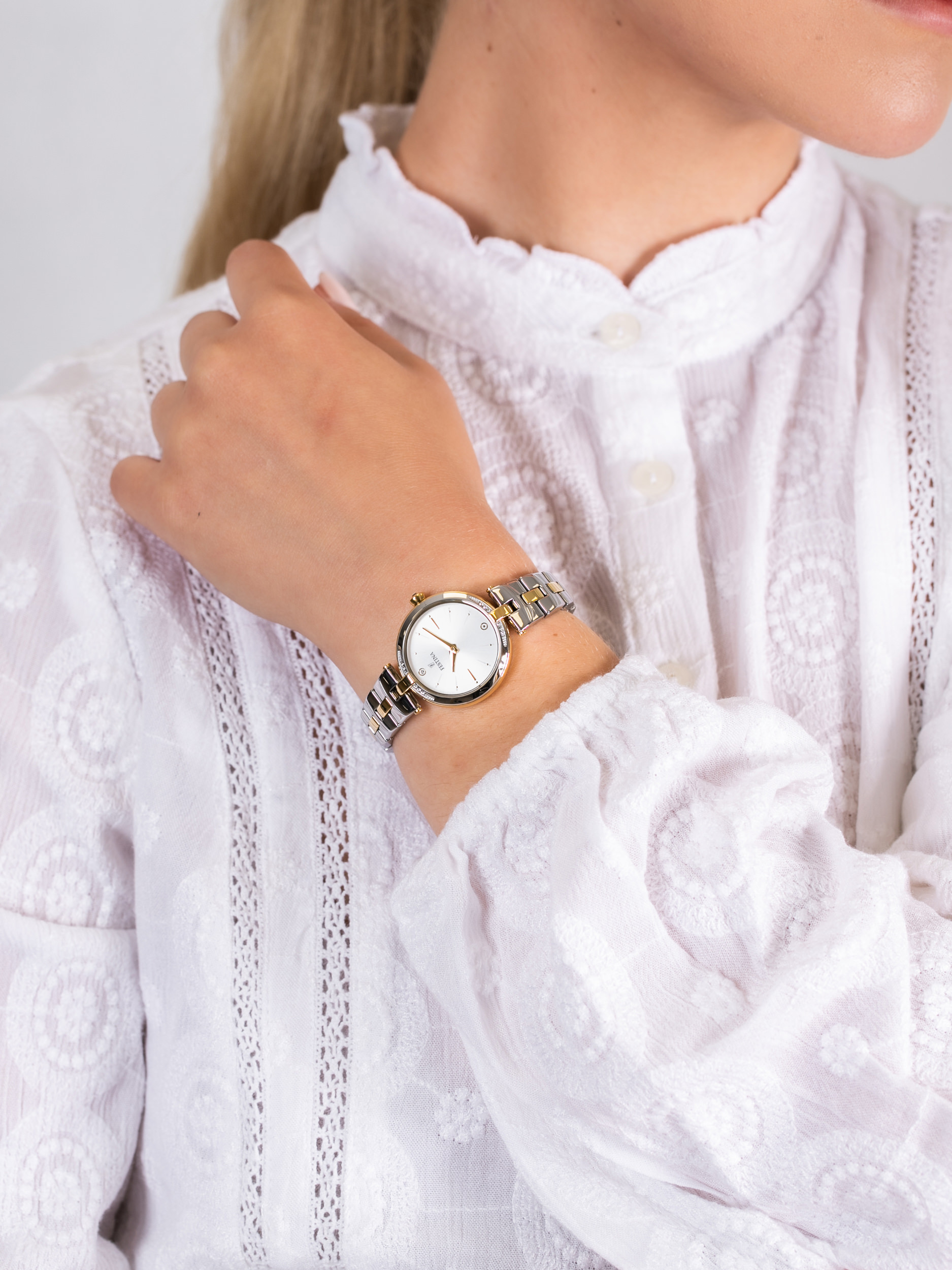 Festina F20308-1 damski zegarek Mademoiselle bransoleta - miniatura 3