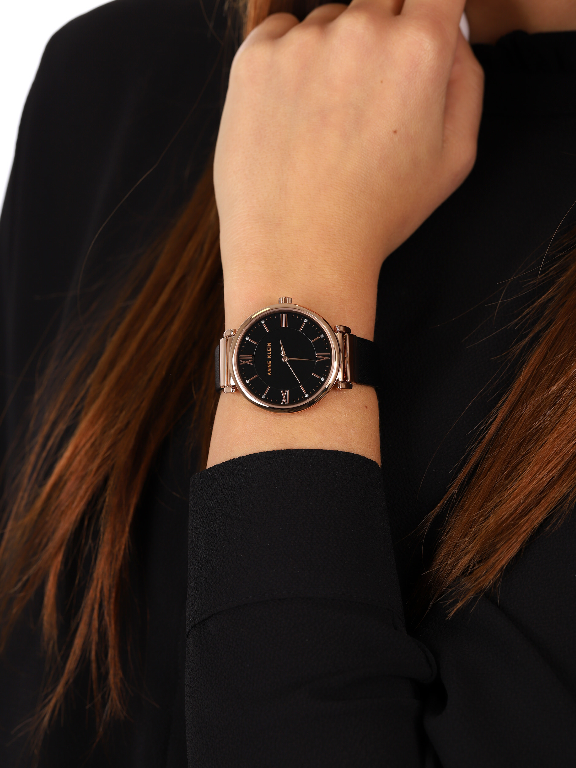Anne Klein AK-2666RGBK damski zegarek Pasek pasek - miniatura 3