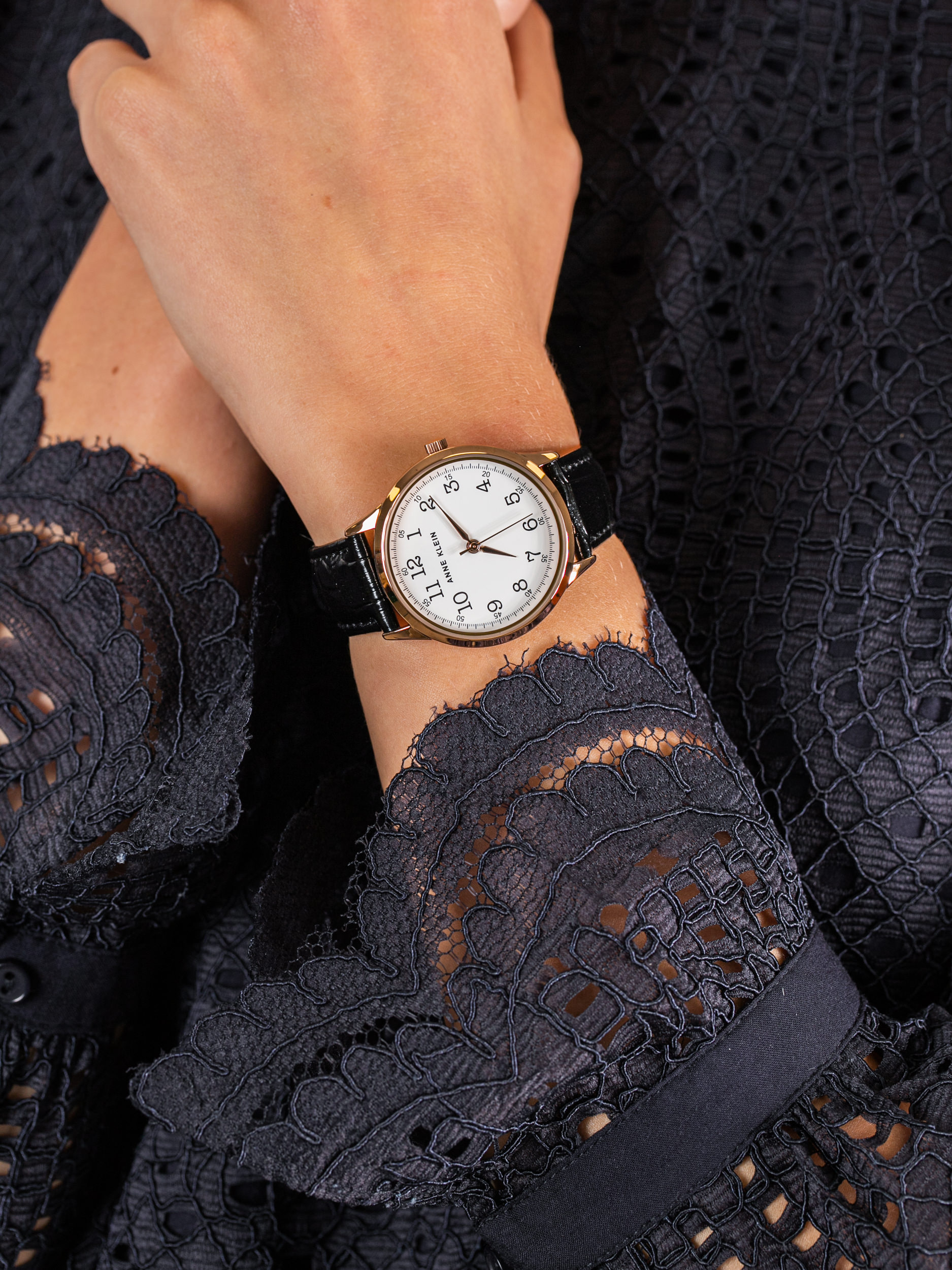Anne Klein AK-3560RGBK damski zegarek Pasek pasek - miniatura 3