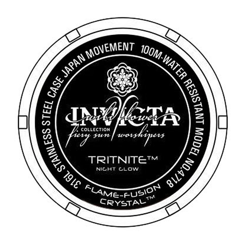 zegarek Invicta 4718 kwarcowy damski Vintage WILDFLOWER - miniatura 5