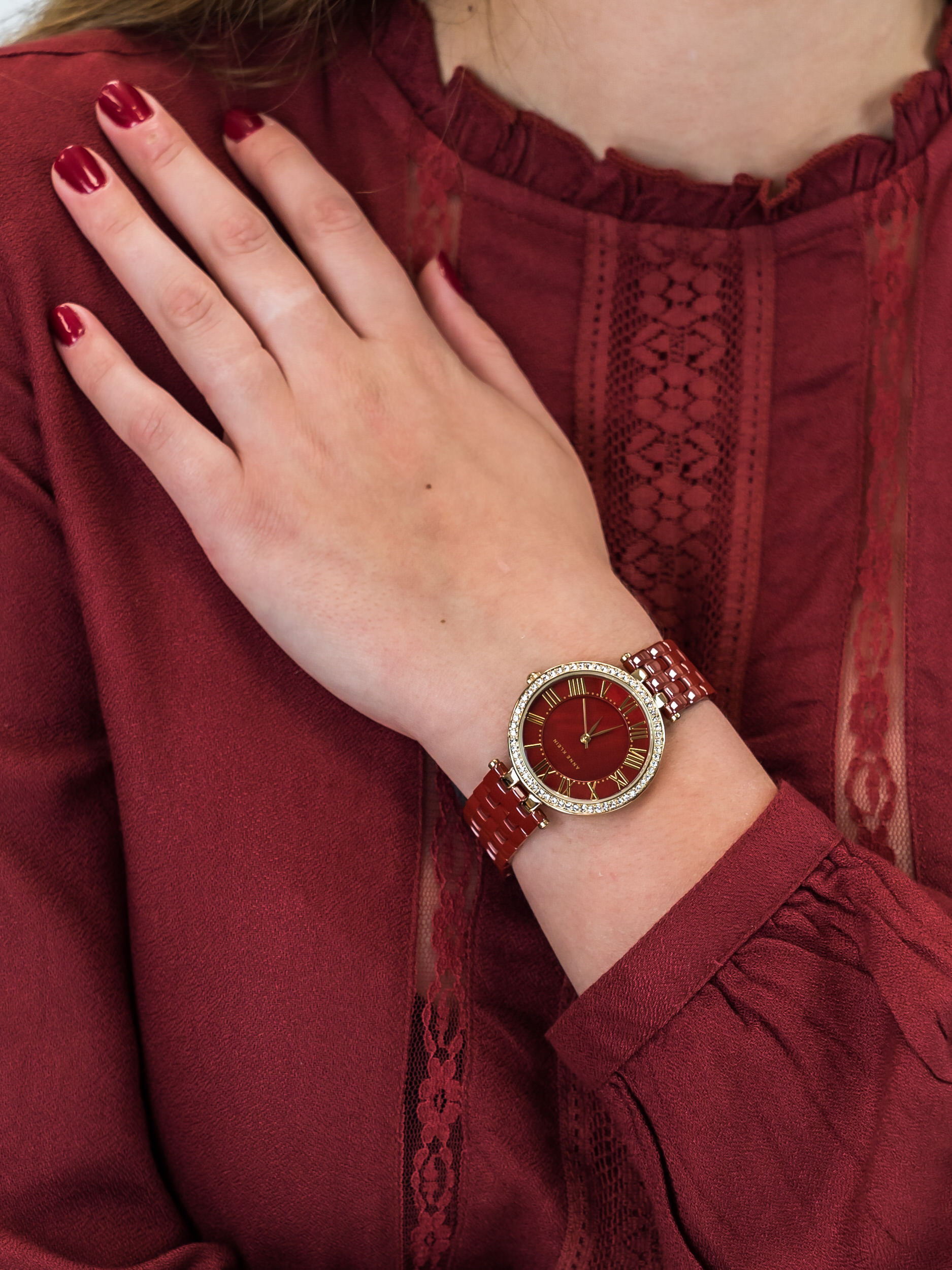 Anne Klein AK-2130BYGB damski zegarek Bransoleta bransoleta - miniatura 3
