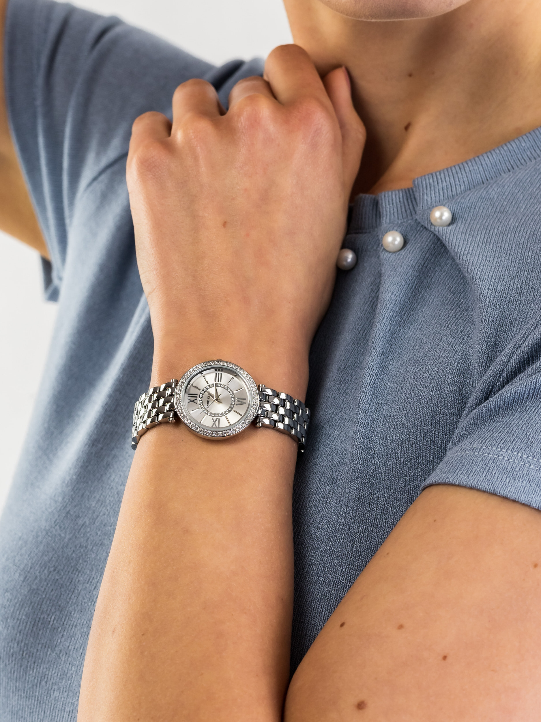 Anne Klein AK-2967SVSV damski zegarek Bransoleta bransoleta - miniatura 3