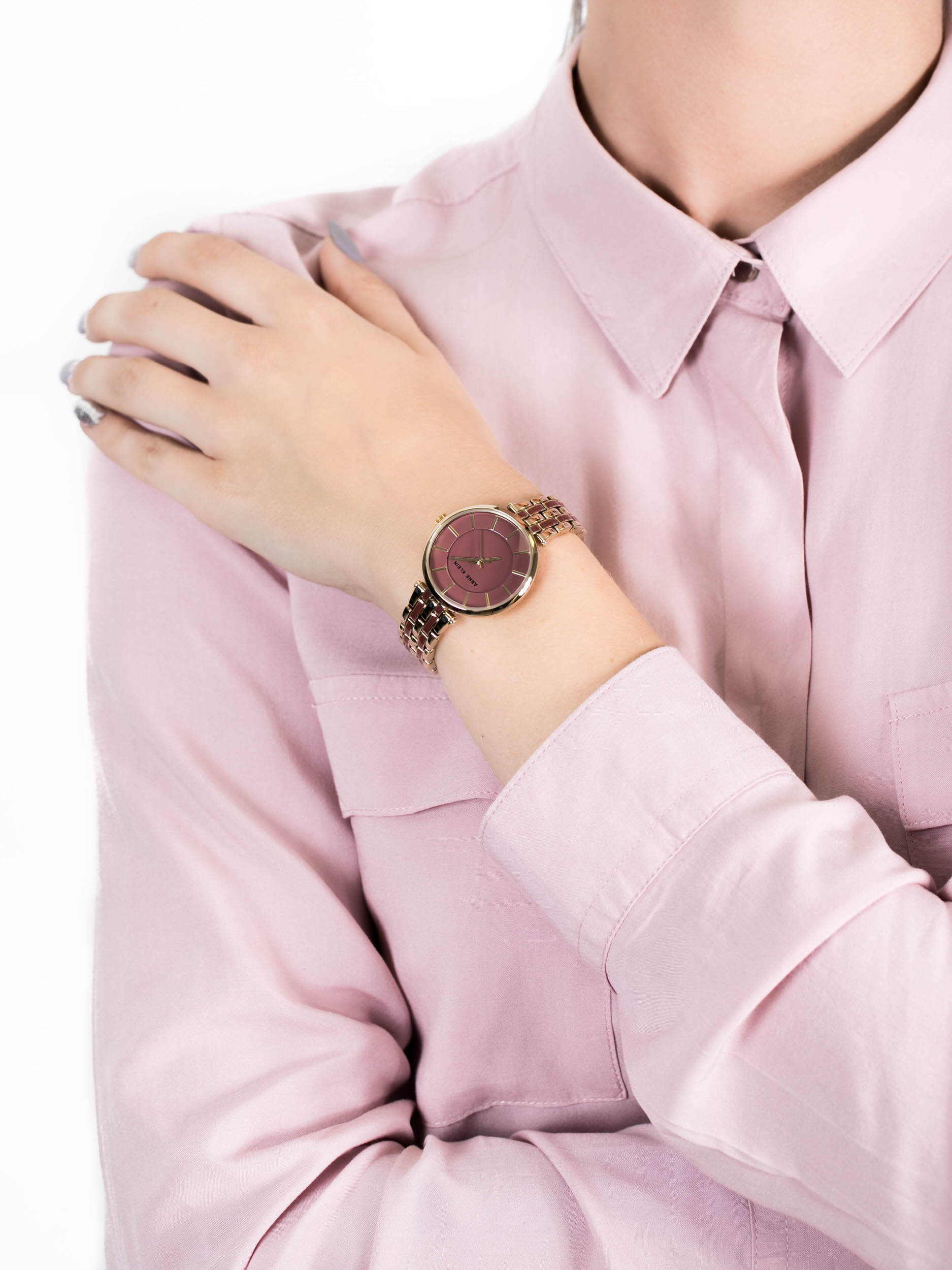 Anne Klein AK-3010MVGB damski zegarek Bransoleta bransoleta - miniatura 3