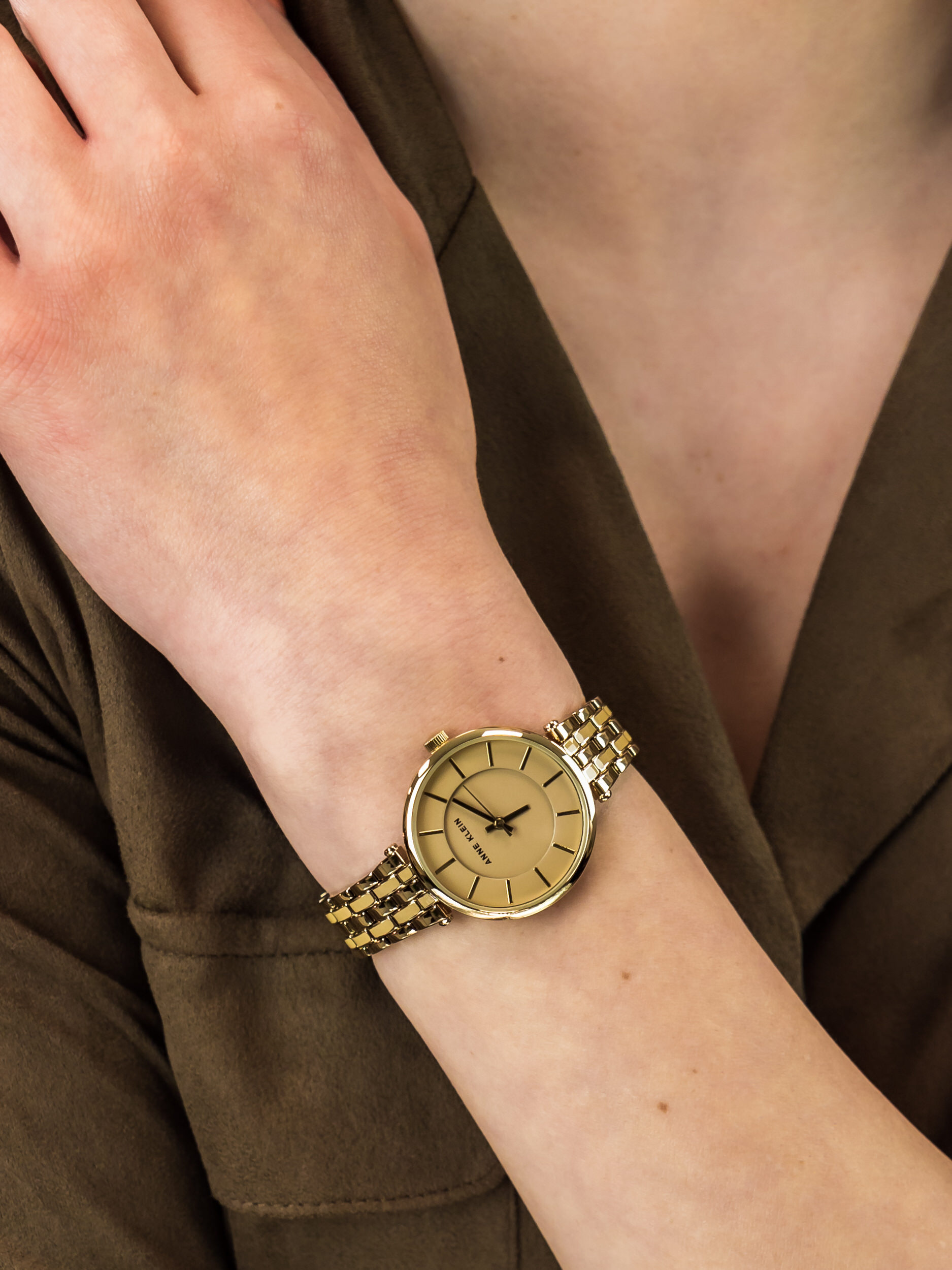 Anne Klein AK-3010TNGB damski zegarek Bransoleta bransoleta - miniatura 3