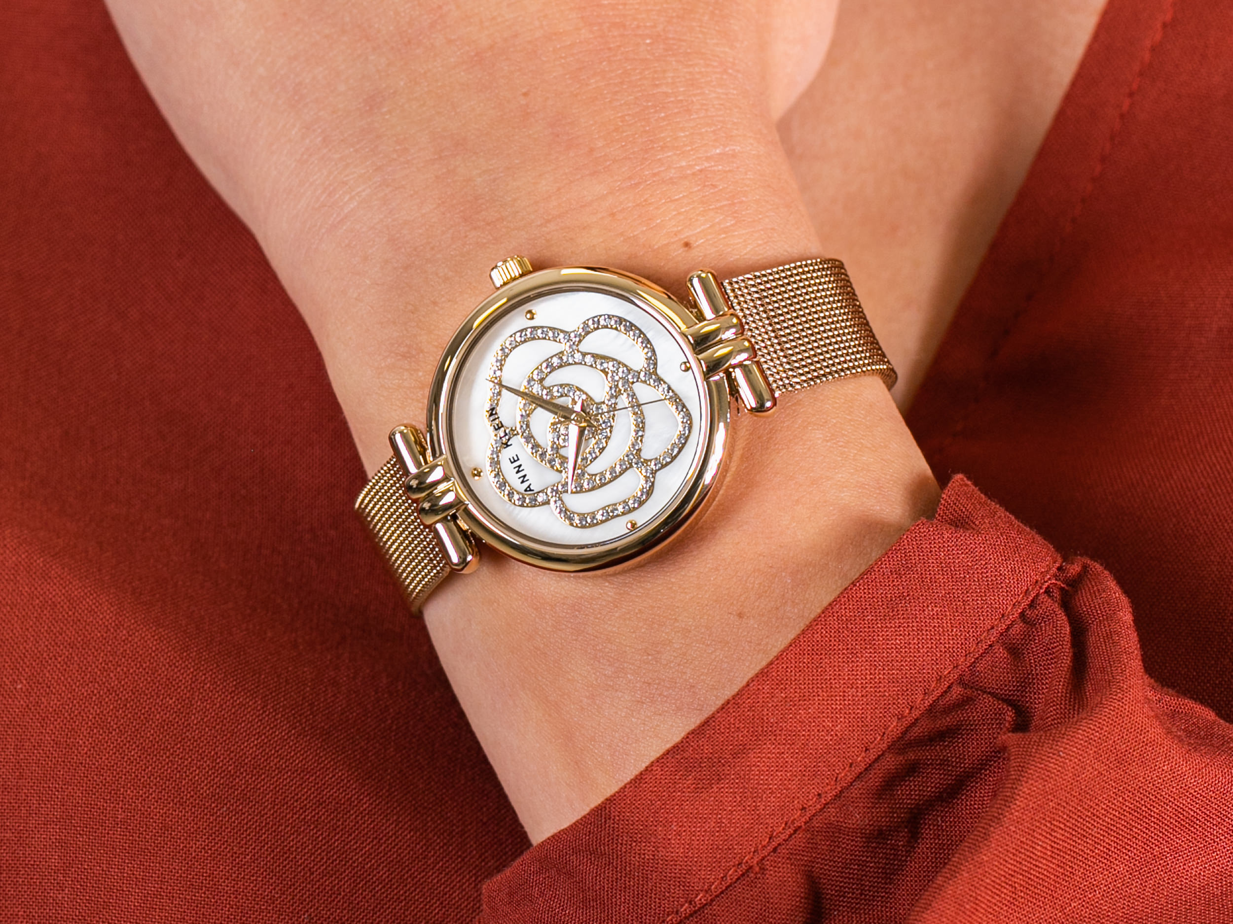 Anne Klein AK-3102MPGB zegarek fashion/modowy Bransoleta - miniatura 4