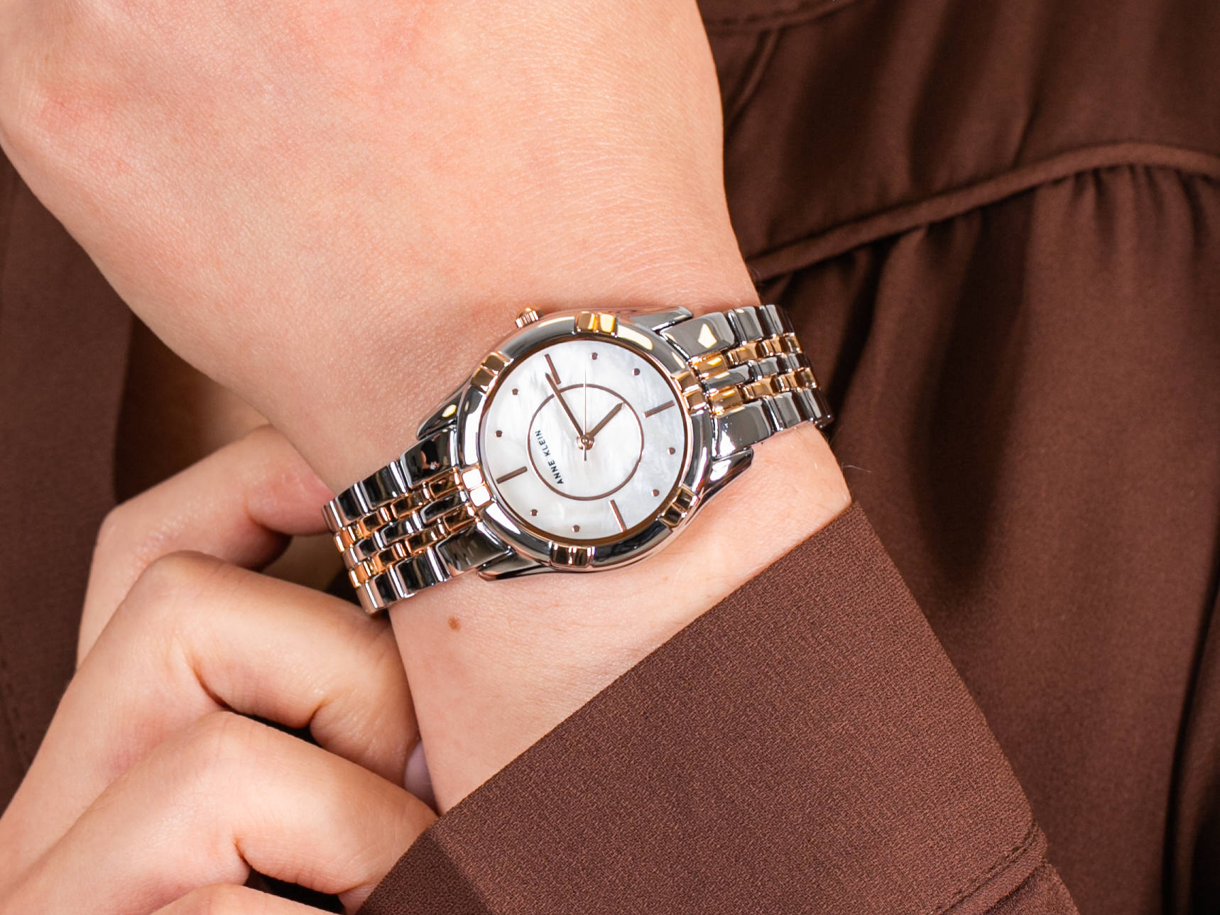Anne Klein AK-3171MPRT zegarek fashion/modowy Bransoleta - miniatura 4