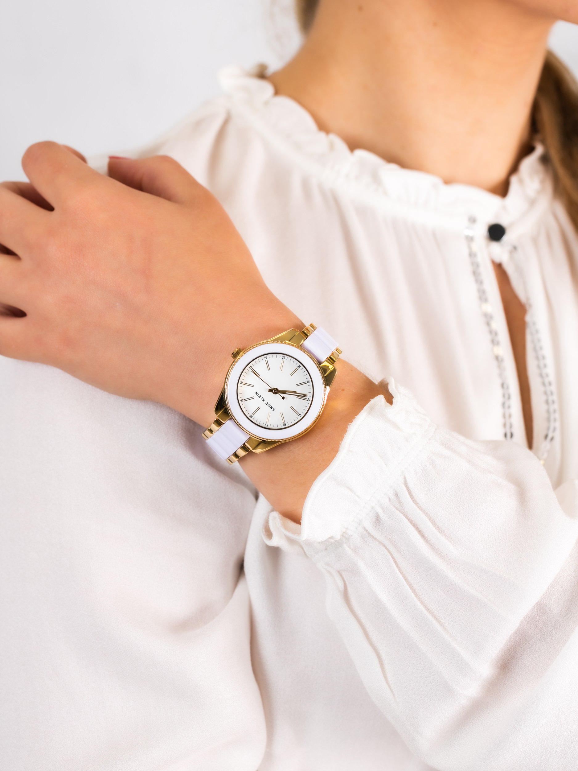 Anne Klein AK-3214WTGB damski zegarek Bransoleta bransoleta - miniatura 3