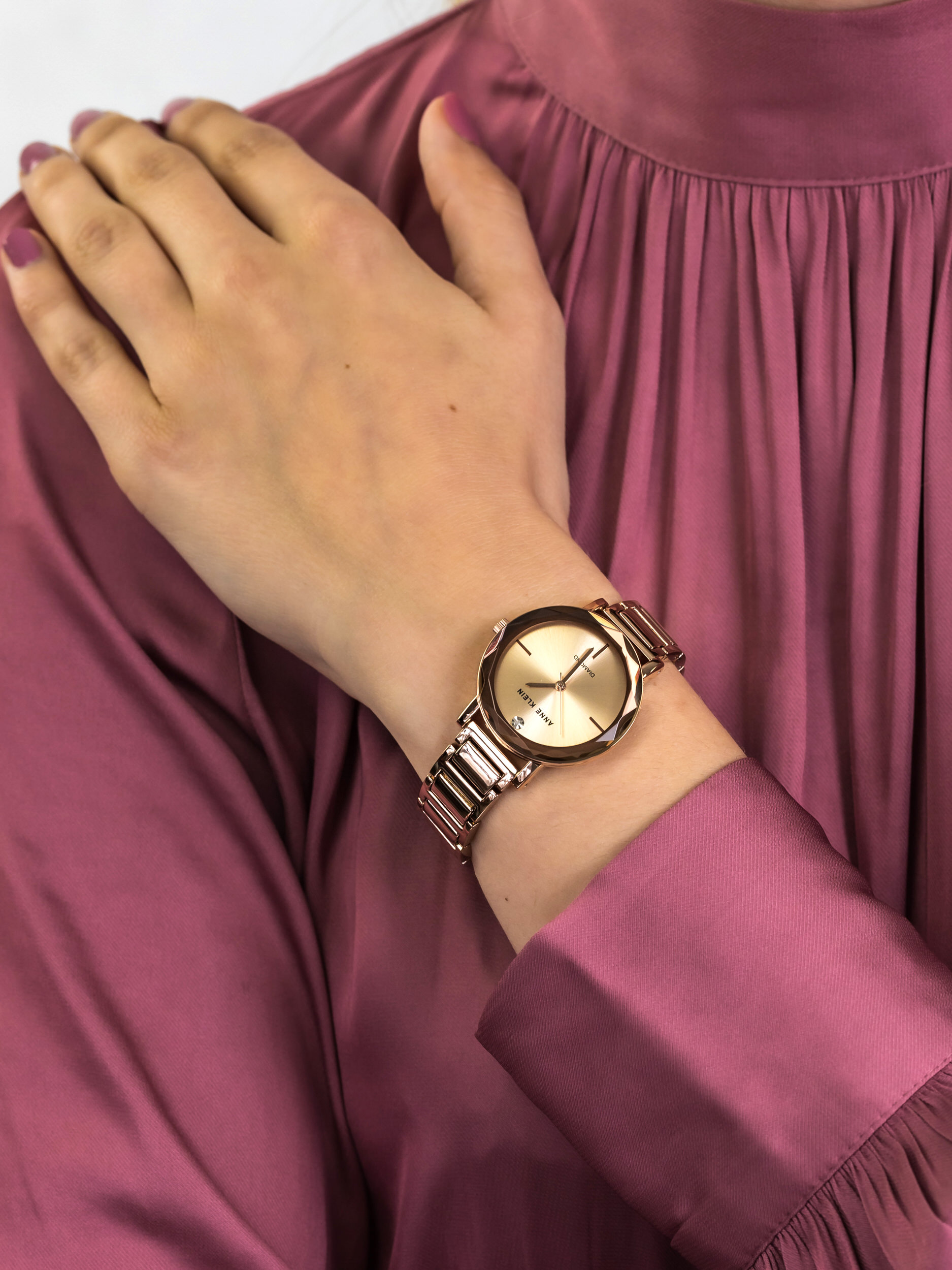 Anne Klein AK-3278RGRG damski zegarek Bransoleta bransoleta - miniatura 3