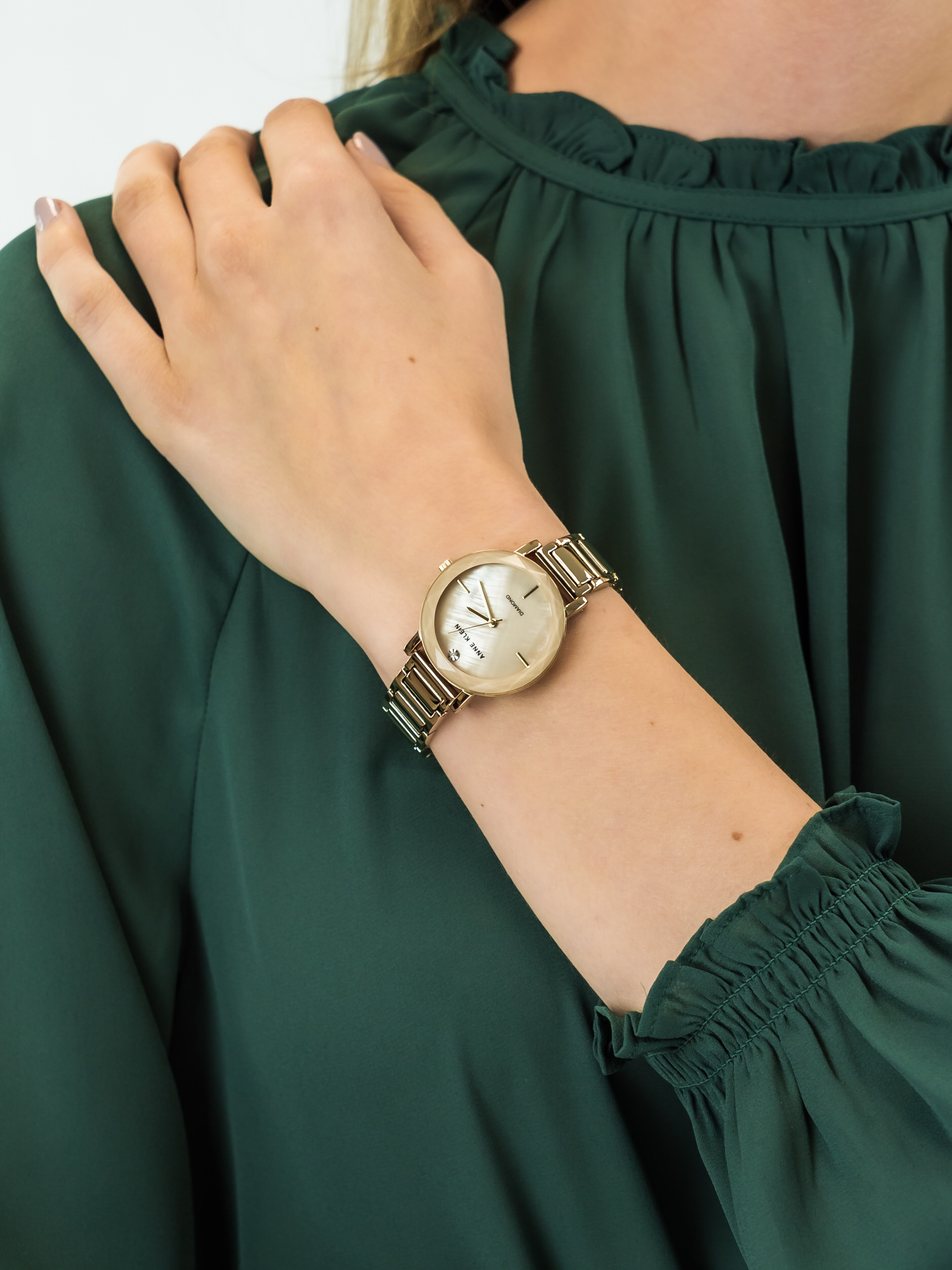 Anne Klein AK-3278TMGB damski zegarek Bransoleta bransoleta - miniatura 3