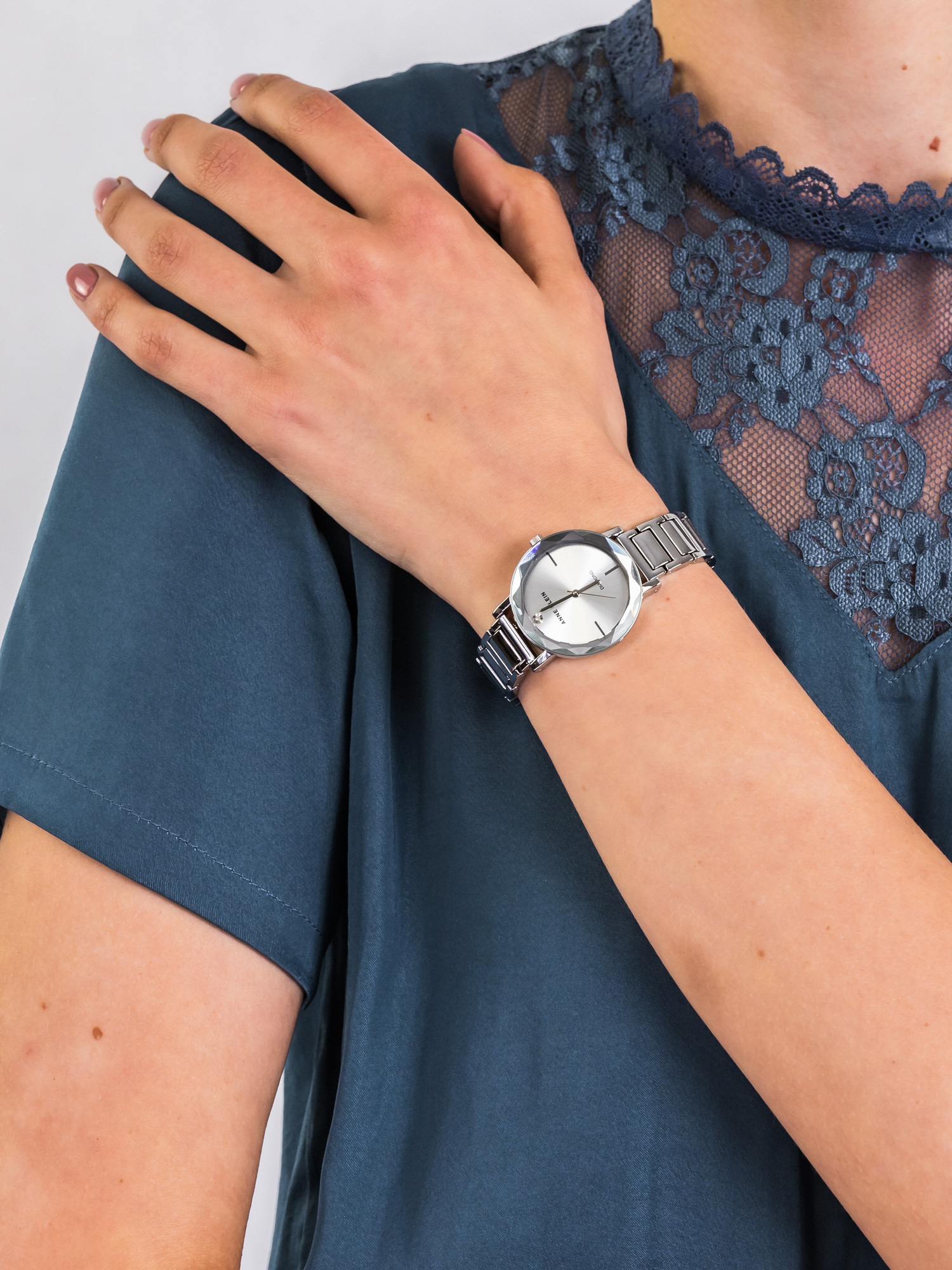 Anne Klein AK-3279SVSV damski zegarek Bransoleta bransoleta - miniatura 3