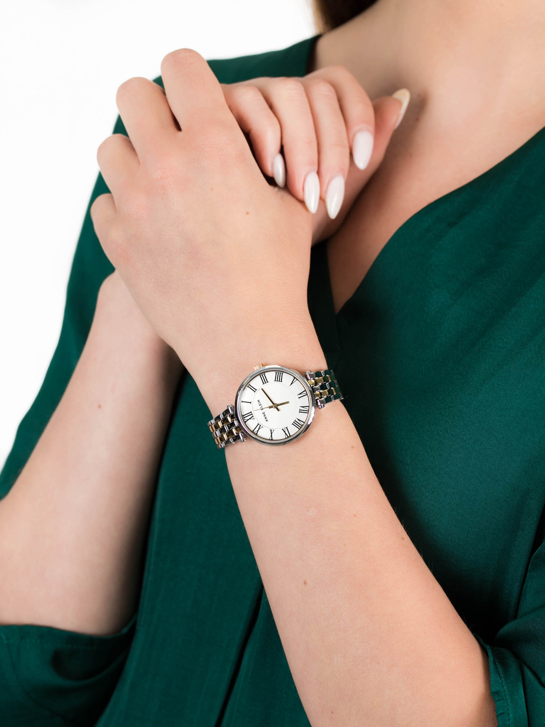 Anne Klein AK-3323WTTT damski zegarek Bransoleta bransoleta - miniatura 3