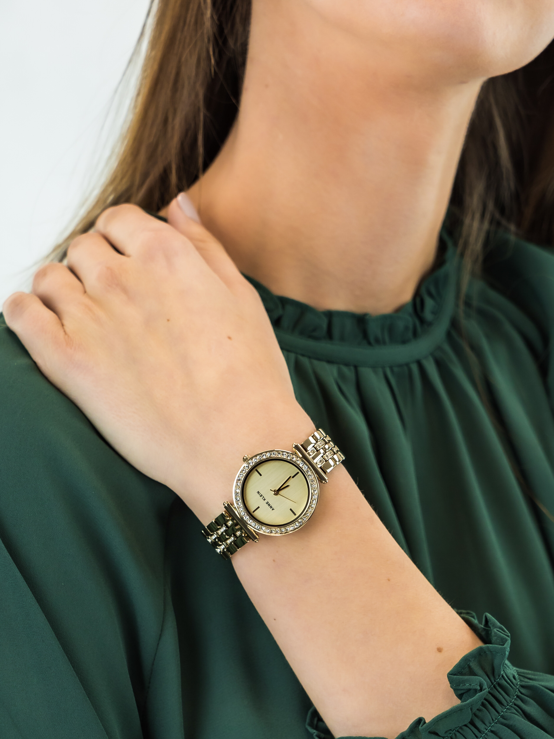 Anne Klein AK-3408CHGB damski zegarek Bransoleta bransoleta - miniatura 3