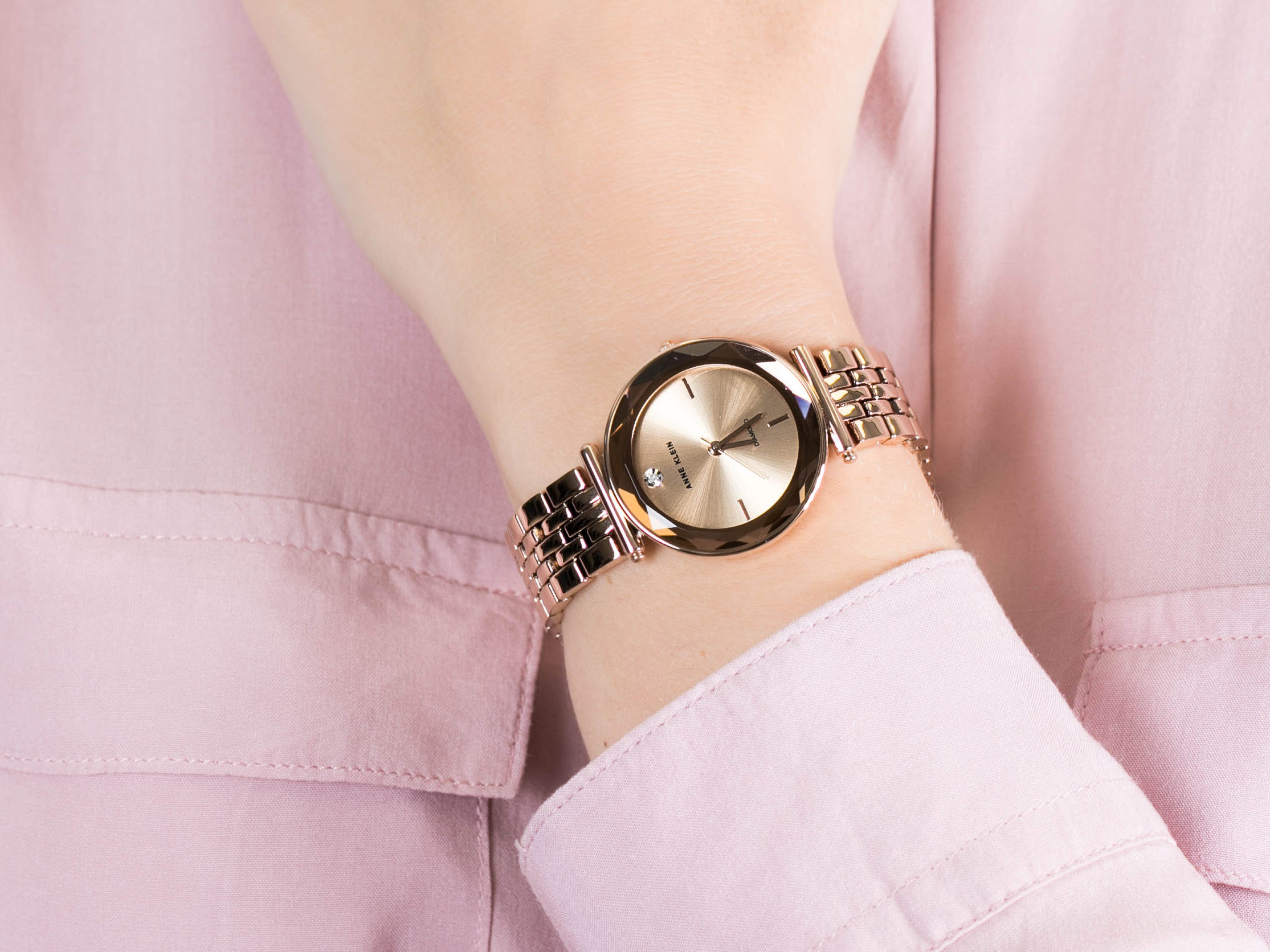 Anne Klein AK-3412RGRG zegarek klasyczny Bransoleta - miniatura 4