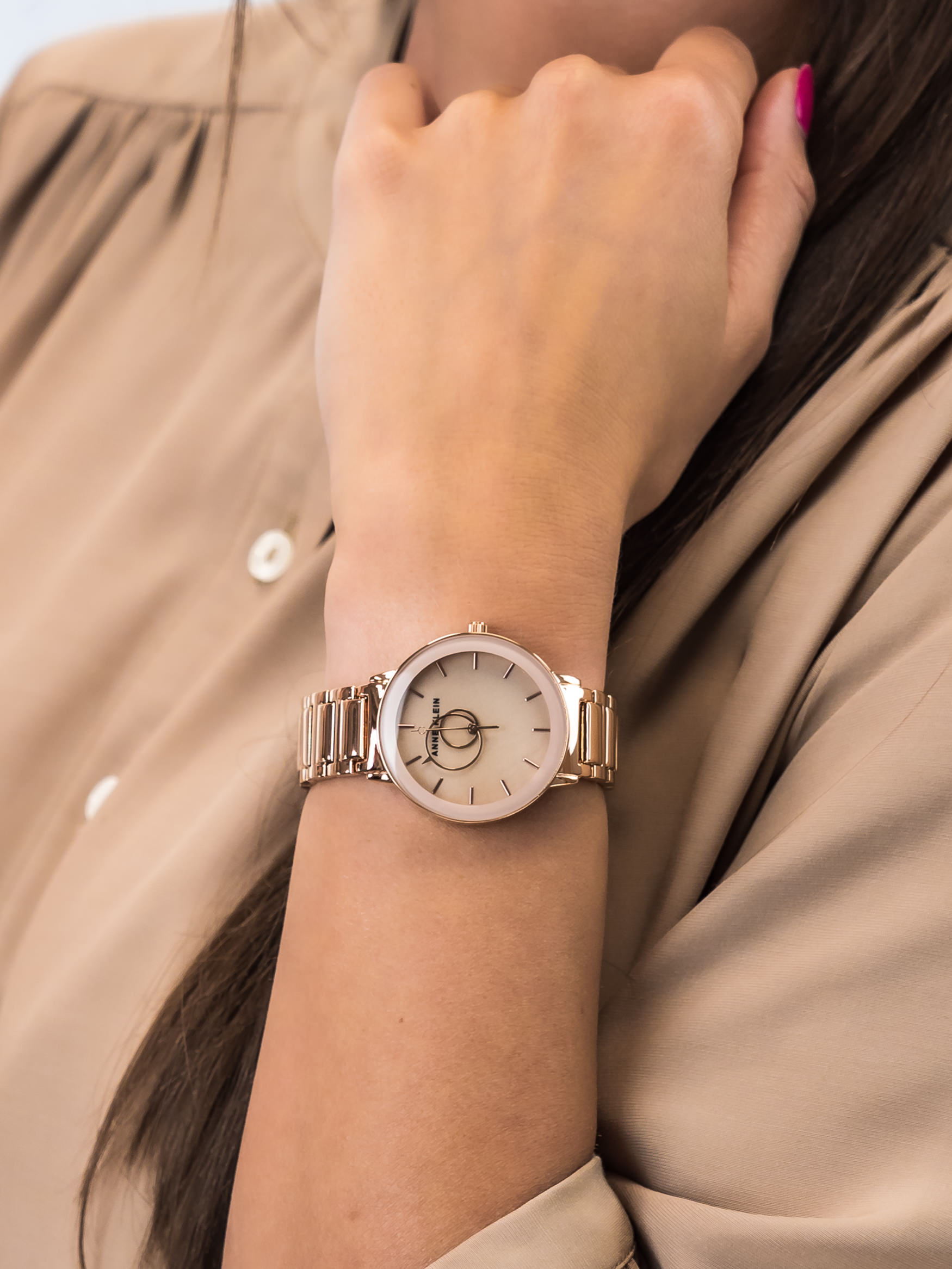 Anne Klein AK-3448BHRG damski zegarek Bransoleta bransoleta - miniatura 3