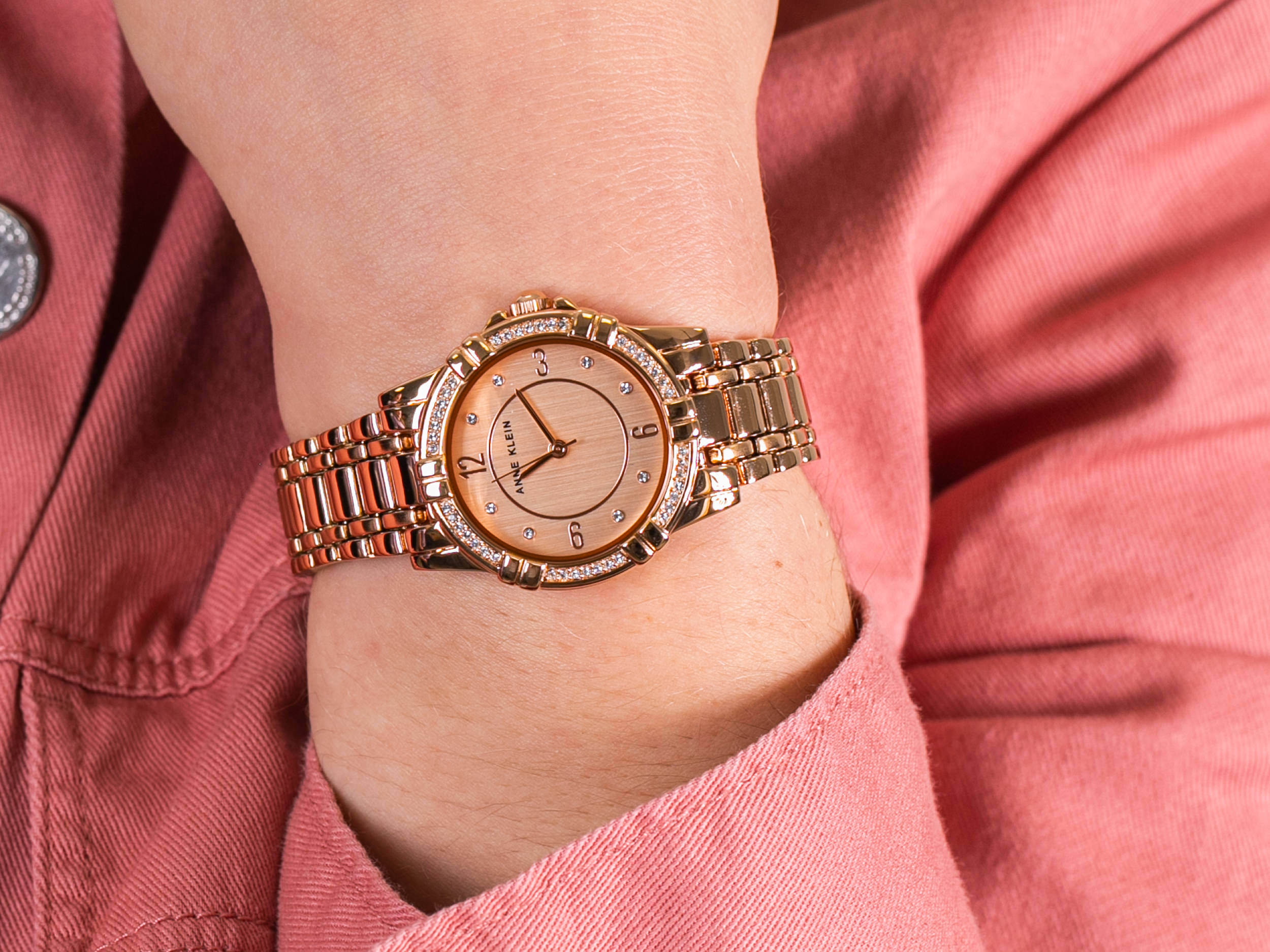 Anne Klein AK-3482RGRG zegarek klasyczny Bransoleta - miniatura 4