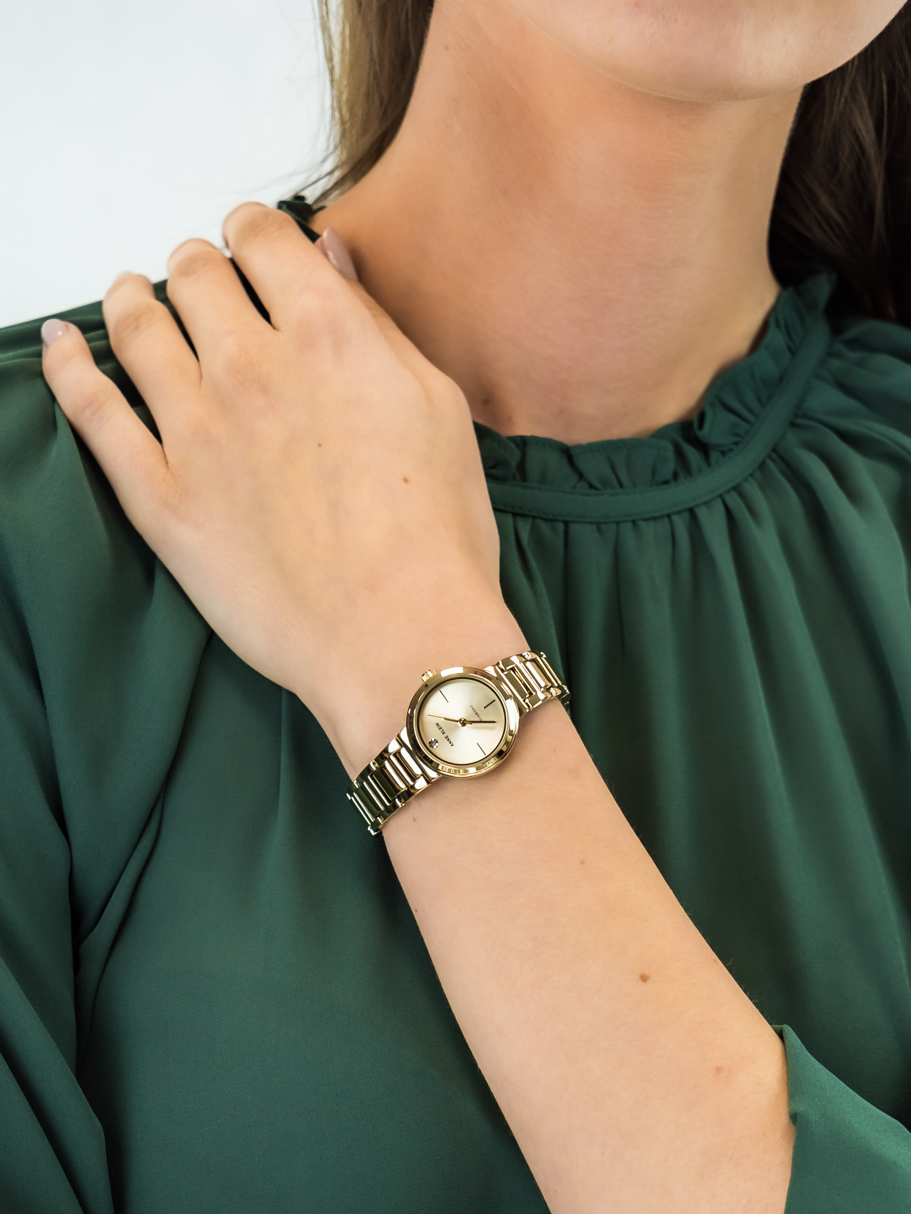 Anne Klein AK-3528CHGB damski zegarek Bransoleta bransoleta - miniatura 3