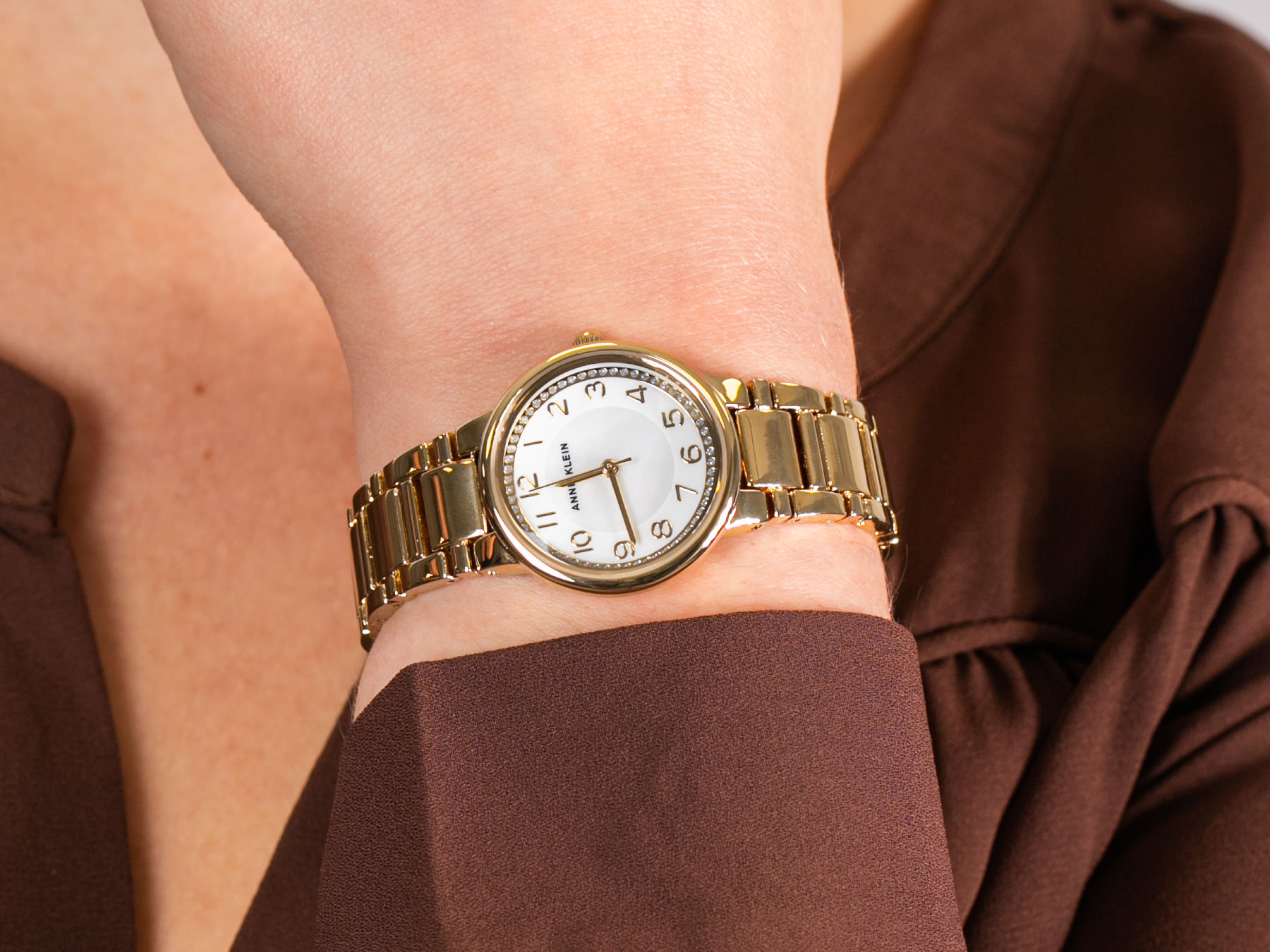 Anne Klein AK-3604MPGB zegarek klasyczny Bransoleta - miniatura 4