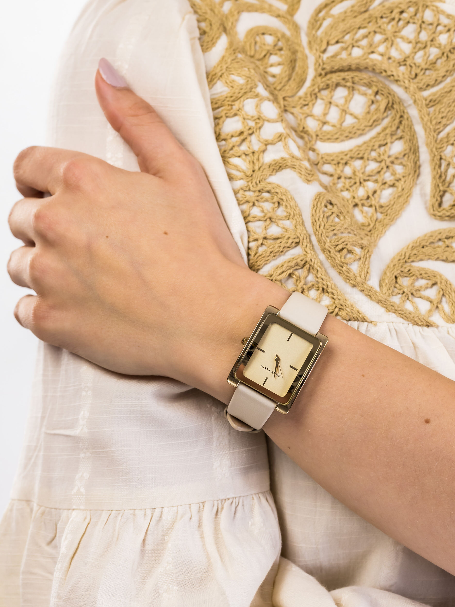 Anne Klein AK-2706CHIV damski zegarek Pasek pasek - miniatura 3