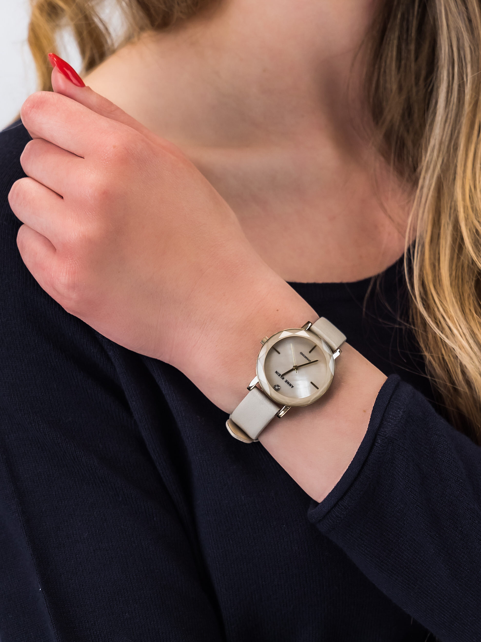 Anne Klein AK-3434IMIV damski zegarek Pasek pasek - miniatura 3