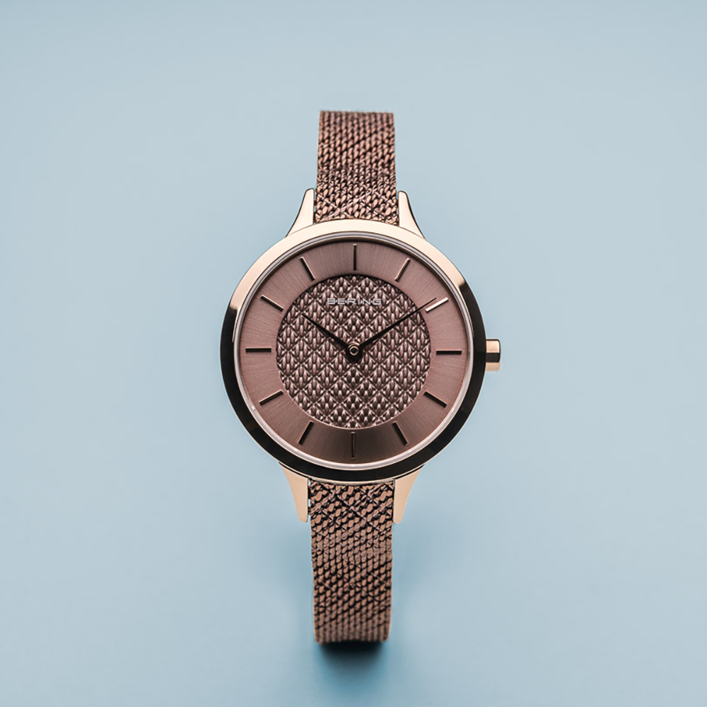Bering 17831-265 zegarek różowe złoto klasyczny Classic bransoleta - miniatura 8