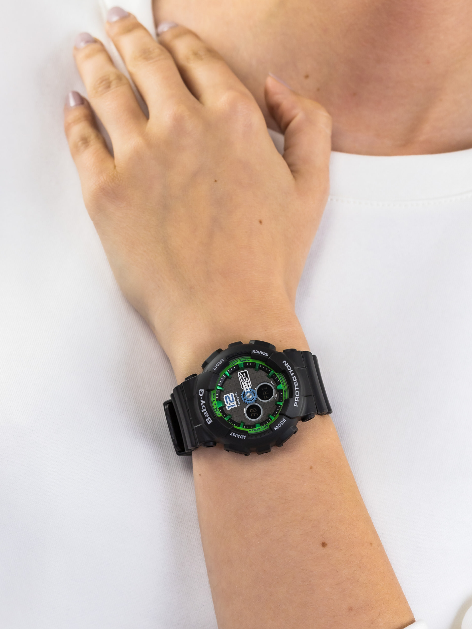 Casio BA-120-1BER damski zegarek Baby-G pasek - miniatura 3
