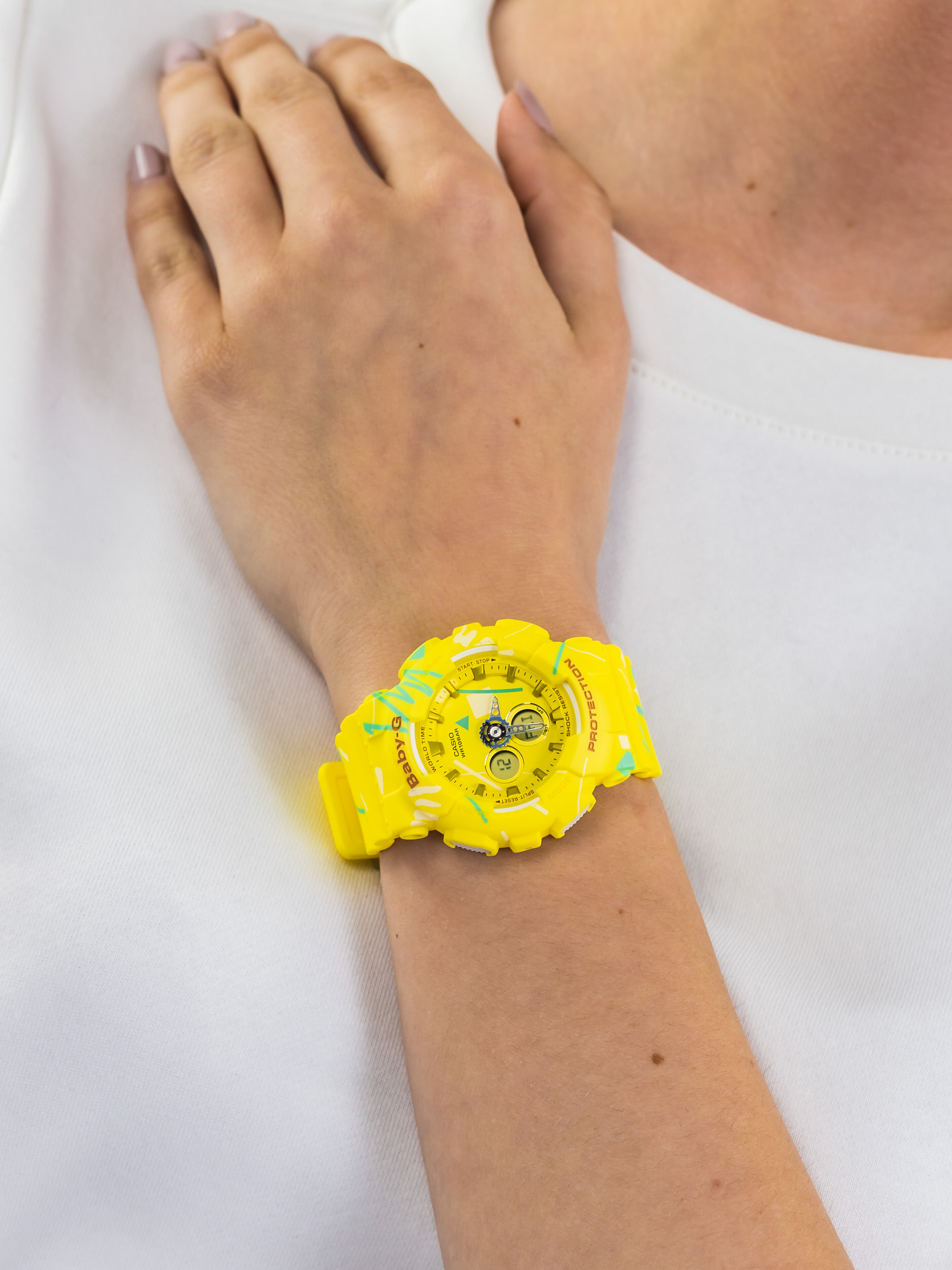 Casio BA-120SC-9AER damski zegarek Baby-G pasek - miniatura 3