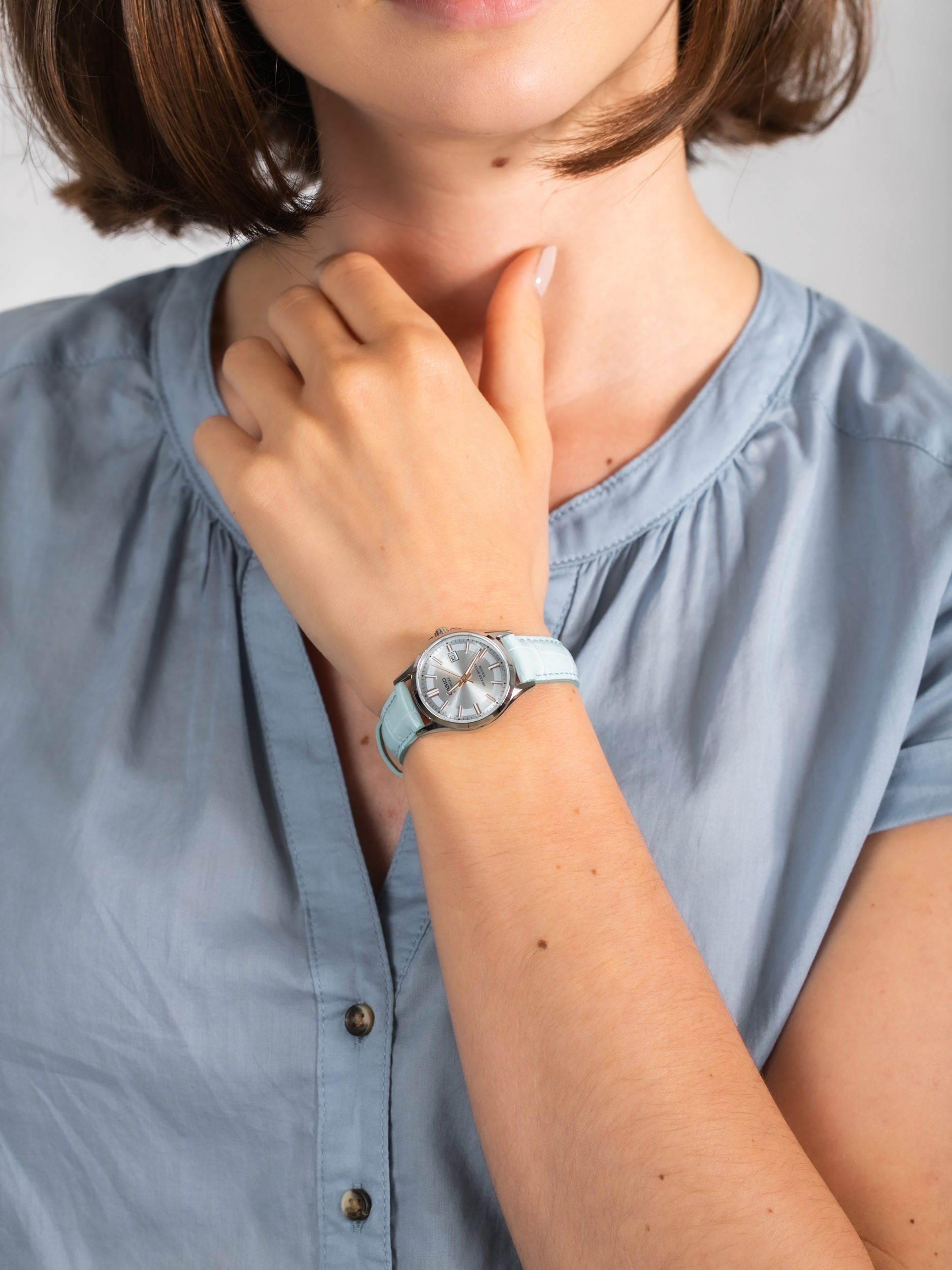 Casio LTS-100L-2AVEF damski zegarek Klasyczne pasek